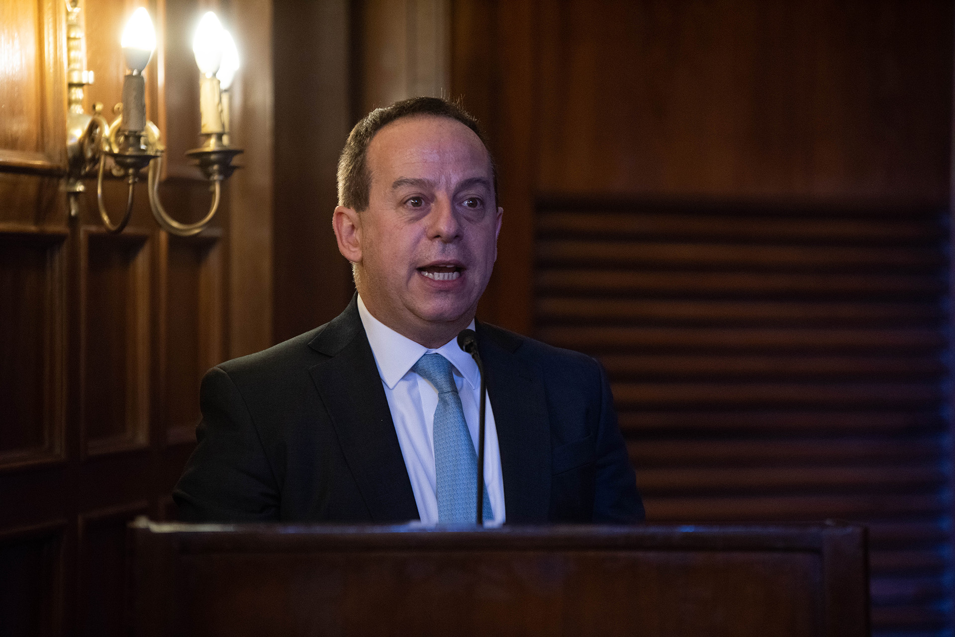 Martín Etchevers, presidente del Consejo Ejecutivo de la Asociación de Entidades Periodísticas Argentinas (ADEPA), ratificó el compromiso por la libertad de prensa
