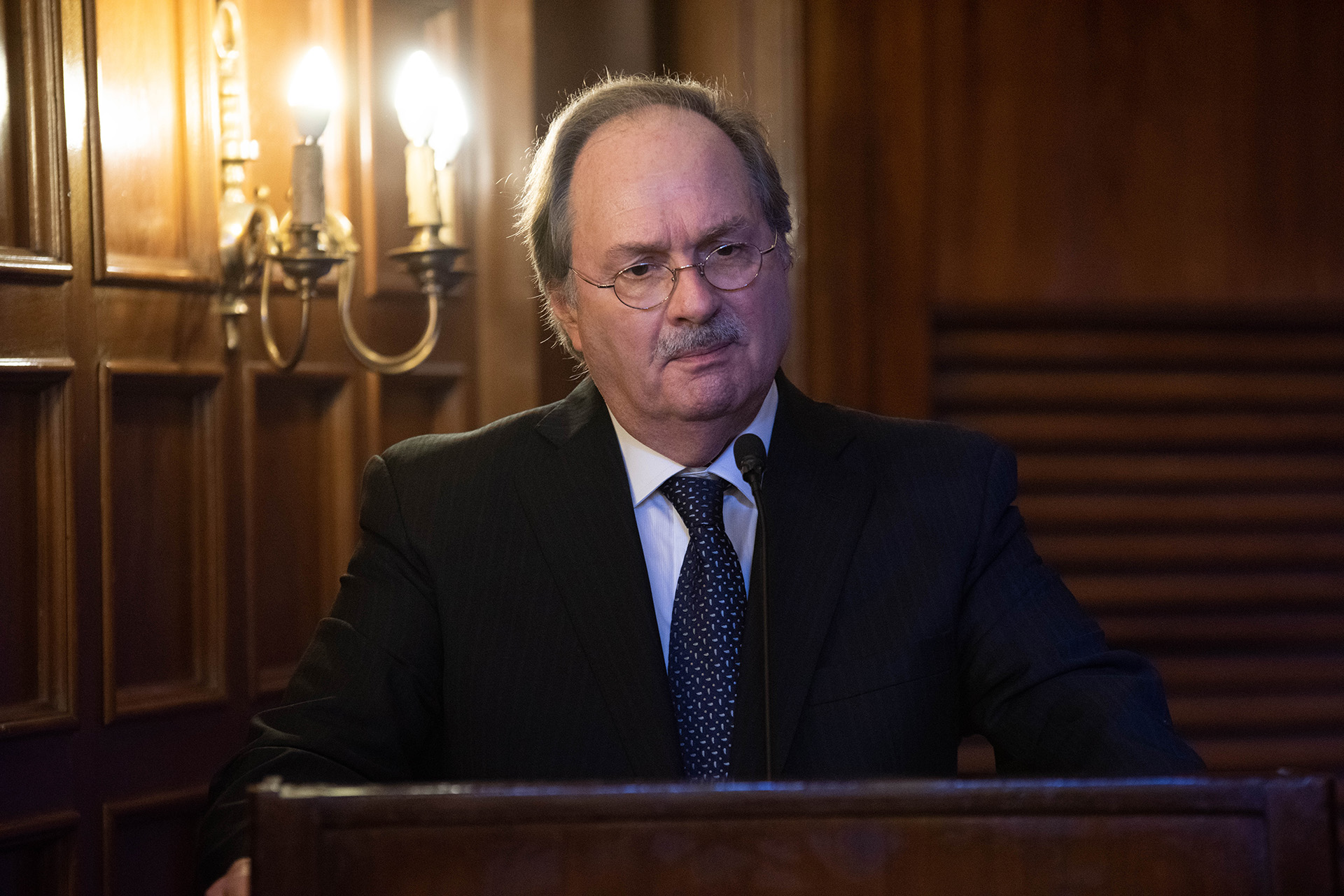 Gustavo Vittori, secretario del Museo de la Constitución, también fue distinguido con el máximo premio