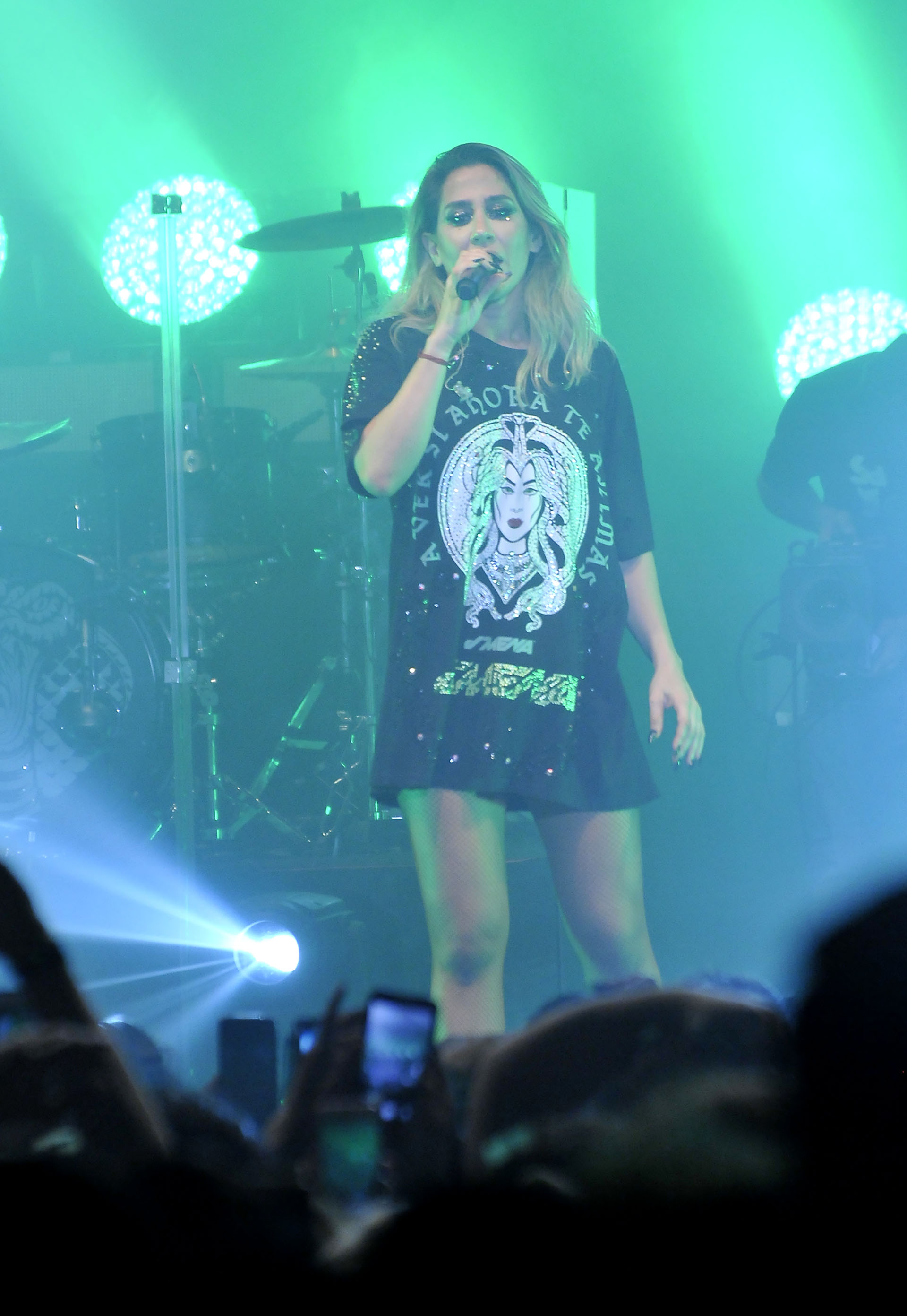 Jimena Barón presentó en Vorterix “La Cobra”, su último disco solista (Crédito: Teleshow)
