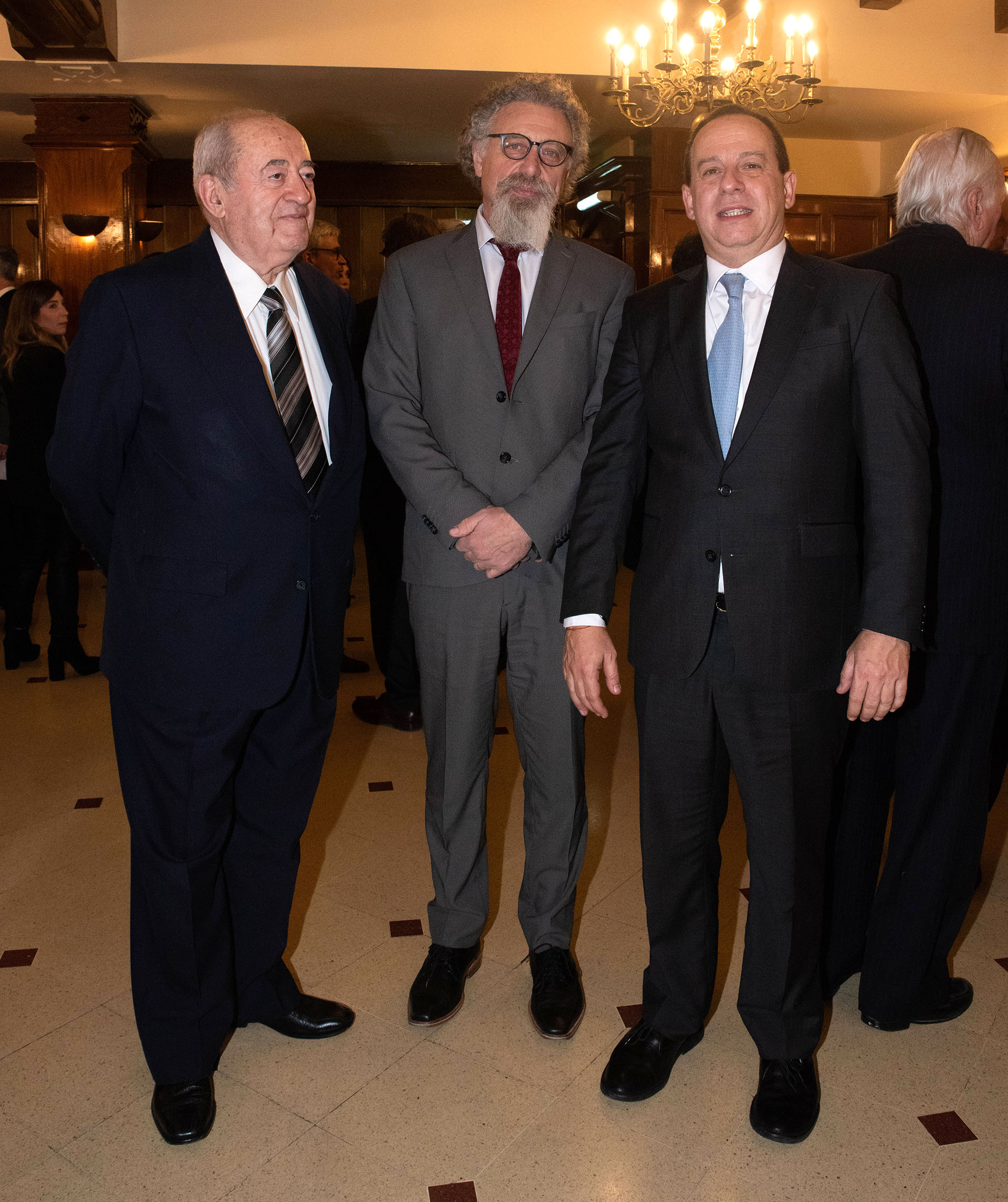 Guillermo Ignacio, Alfredo Luenzo y Martín Etchevers