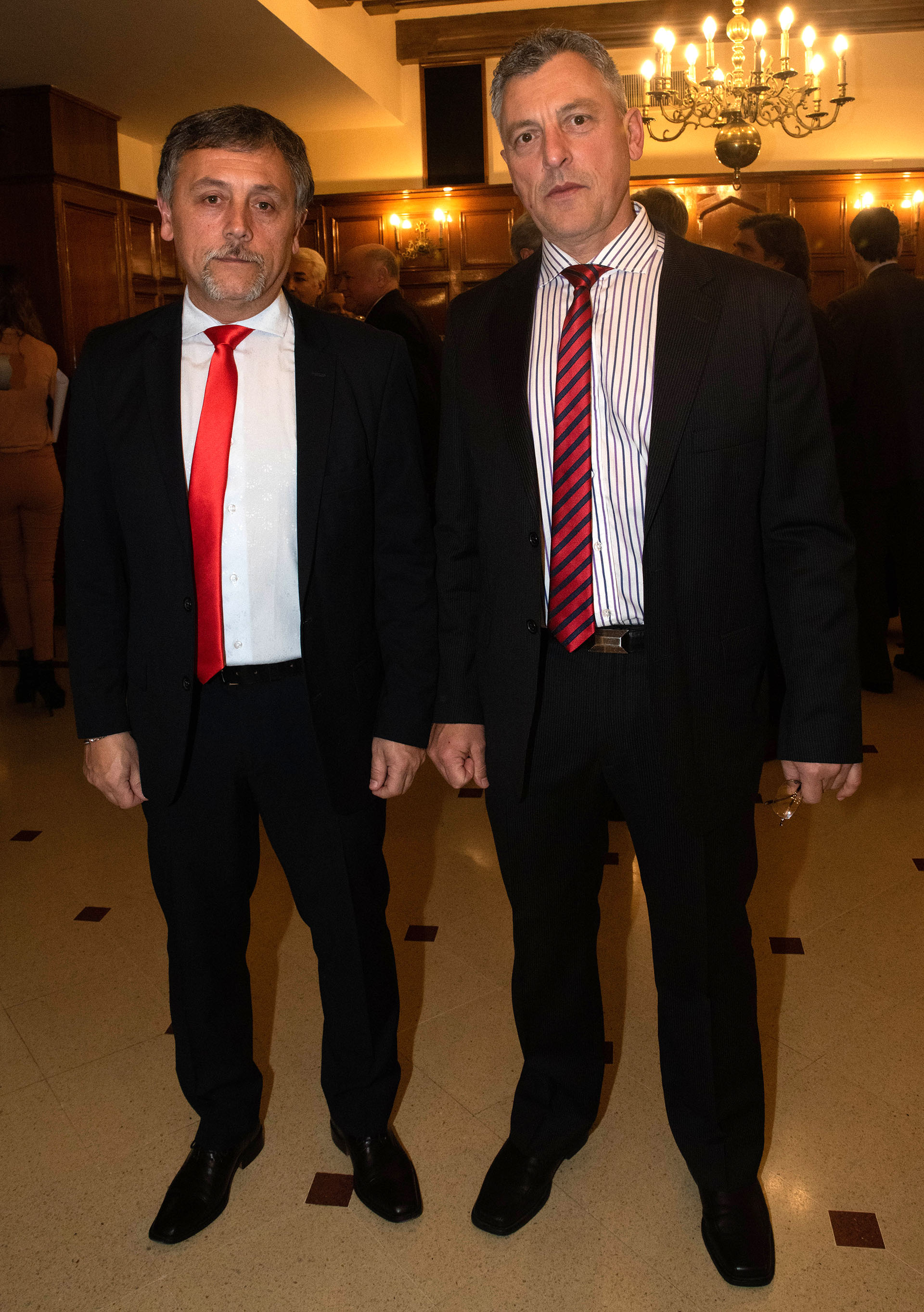 César y Oscar Rio, del diario Síntesis de San Lorenzo Santa Fe