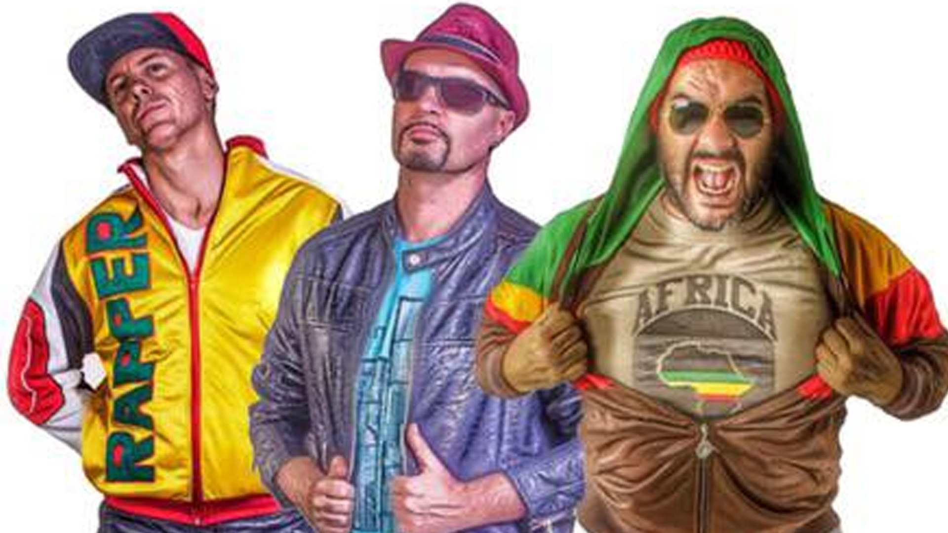390 Tour, con Machito Ponce, King África y Jazzy Mel (Facebook)