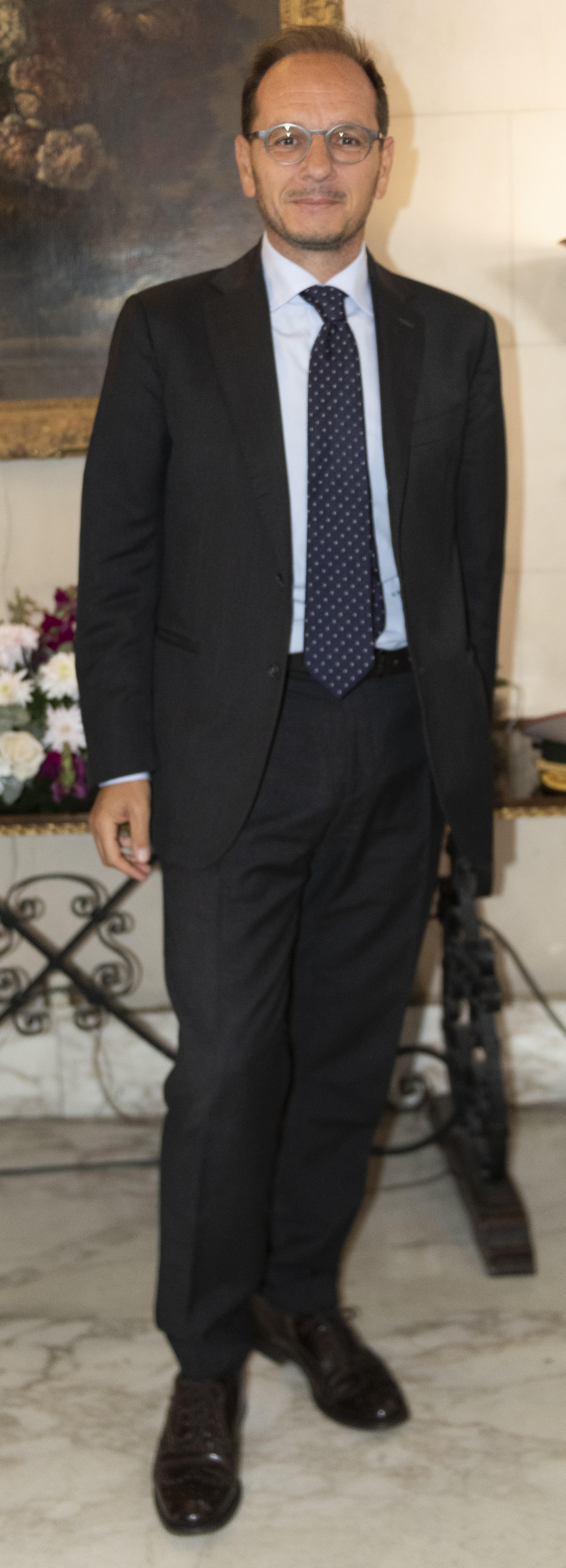 El embajador de Italia en Buenos Aires, Giuseppe Manzo