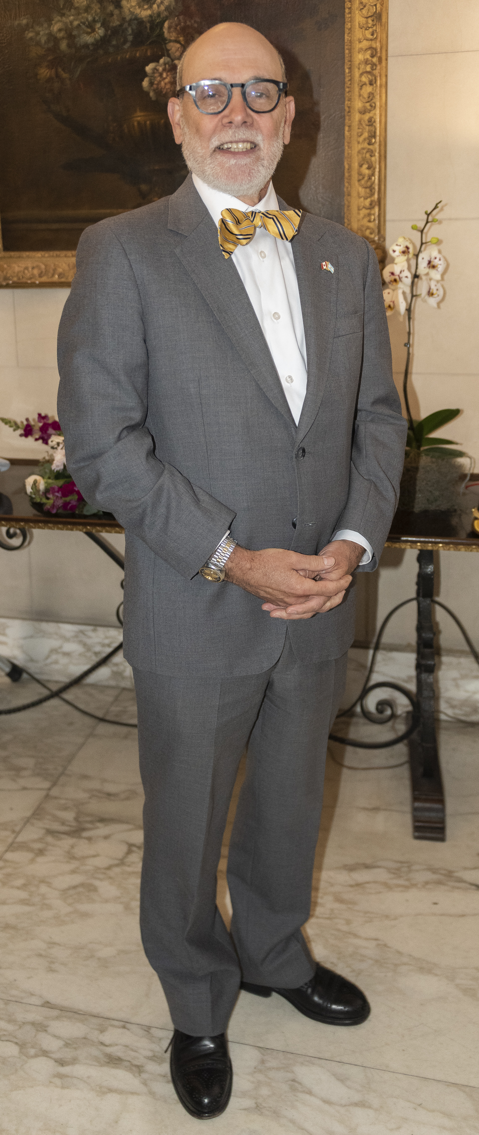 El embajador de Canadá, David Usher