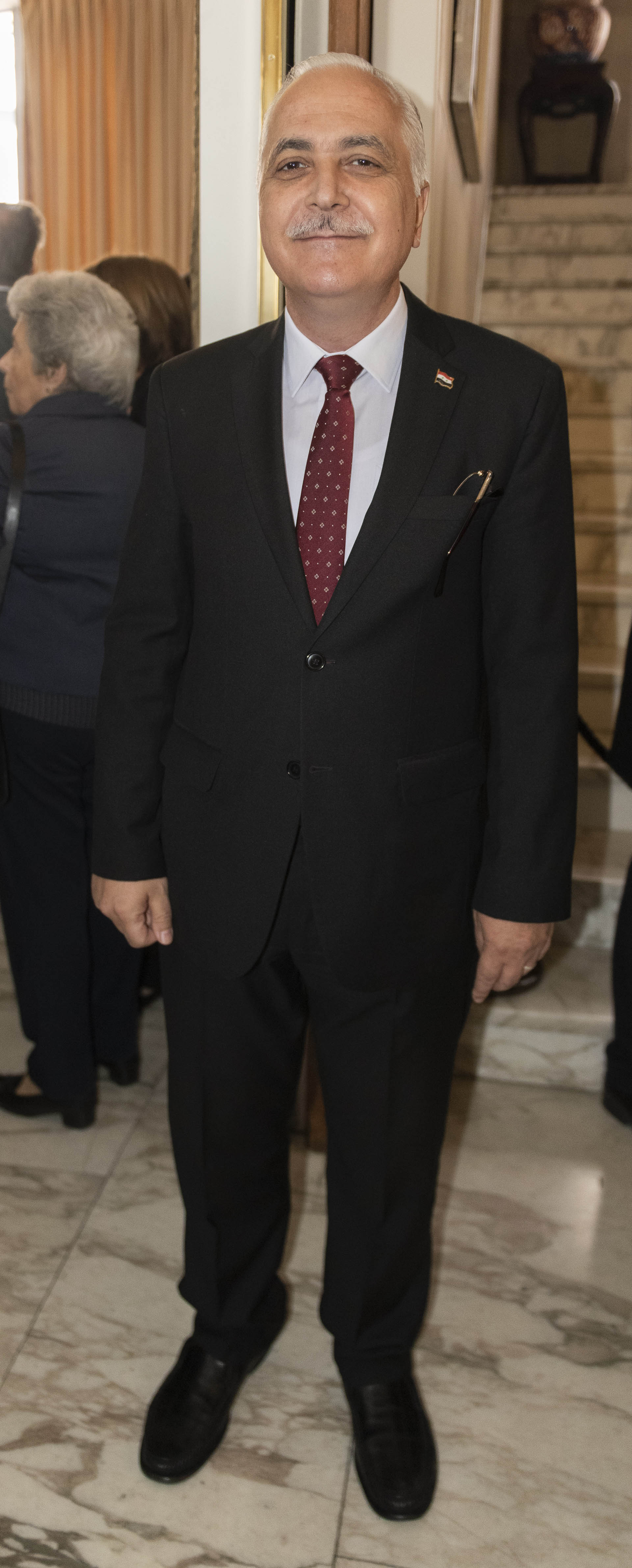 Mohamed Maher Mahfouz, ministro consejero de la embajada de la república Árabe Siria en Argentina