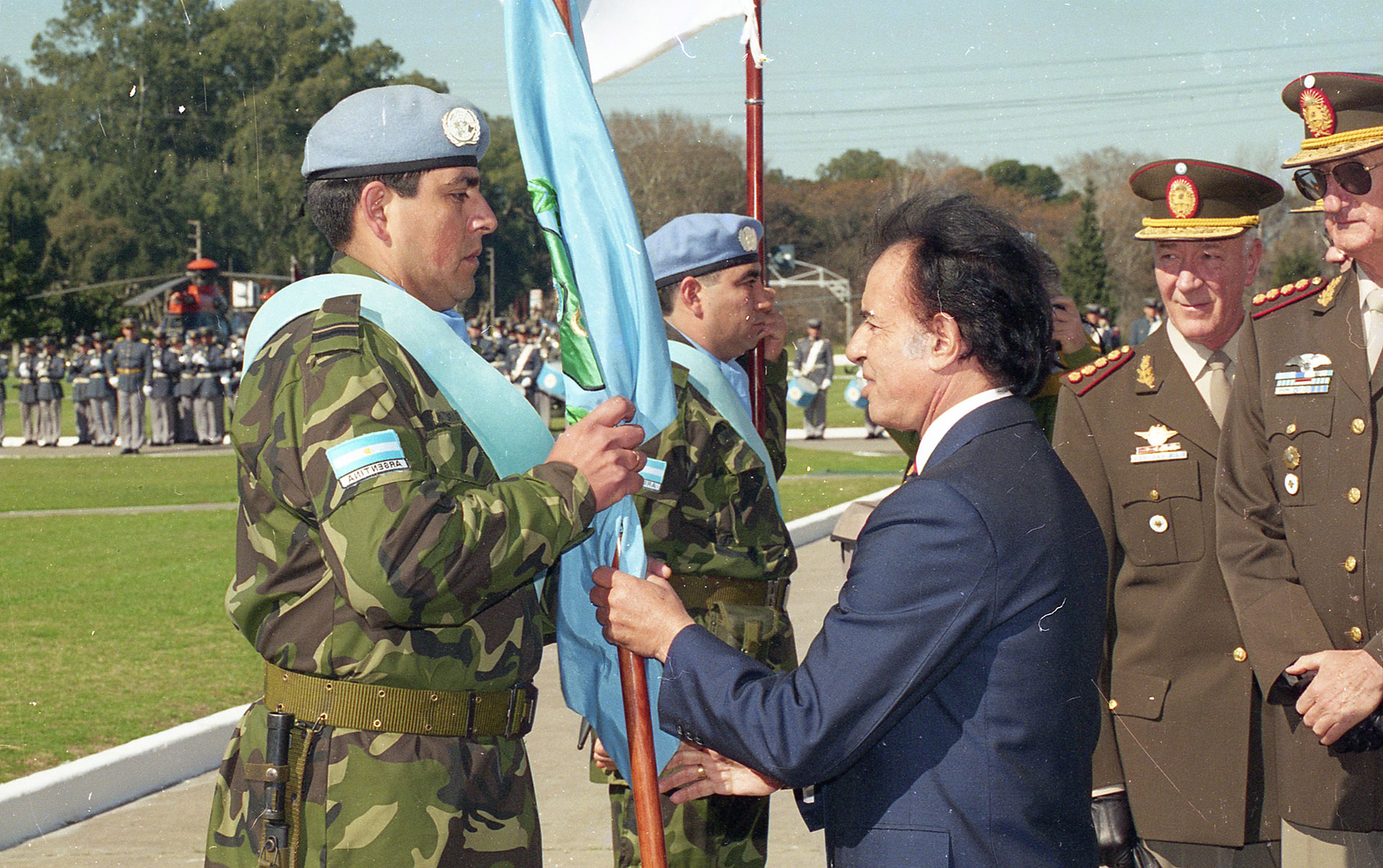 Juramento de Menem