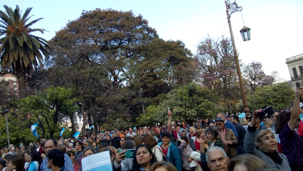 La marcha también se replicó en Salta