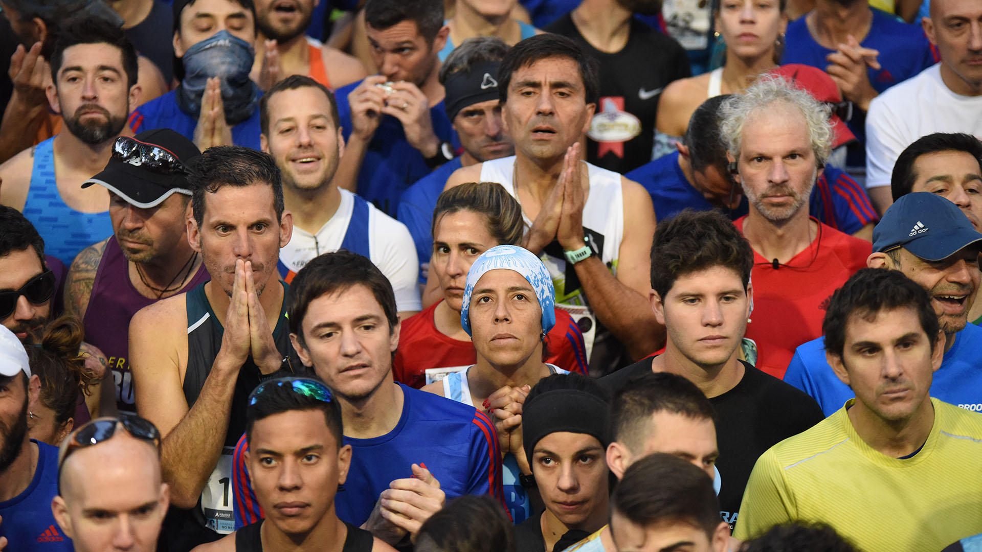 La tensa espera previa a la señal de largada