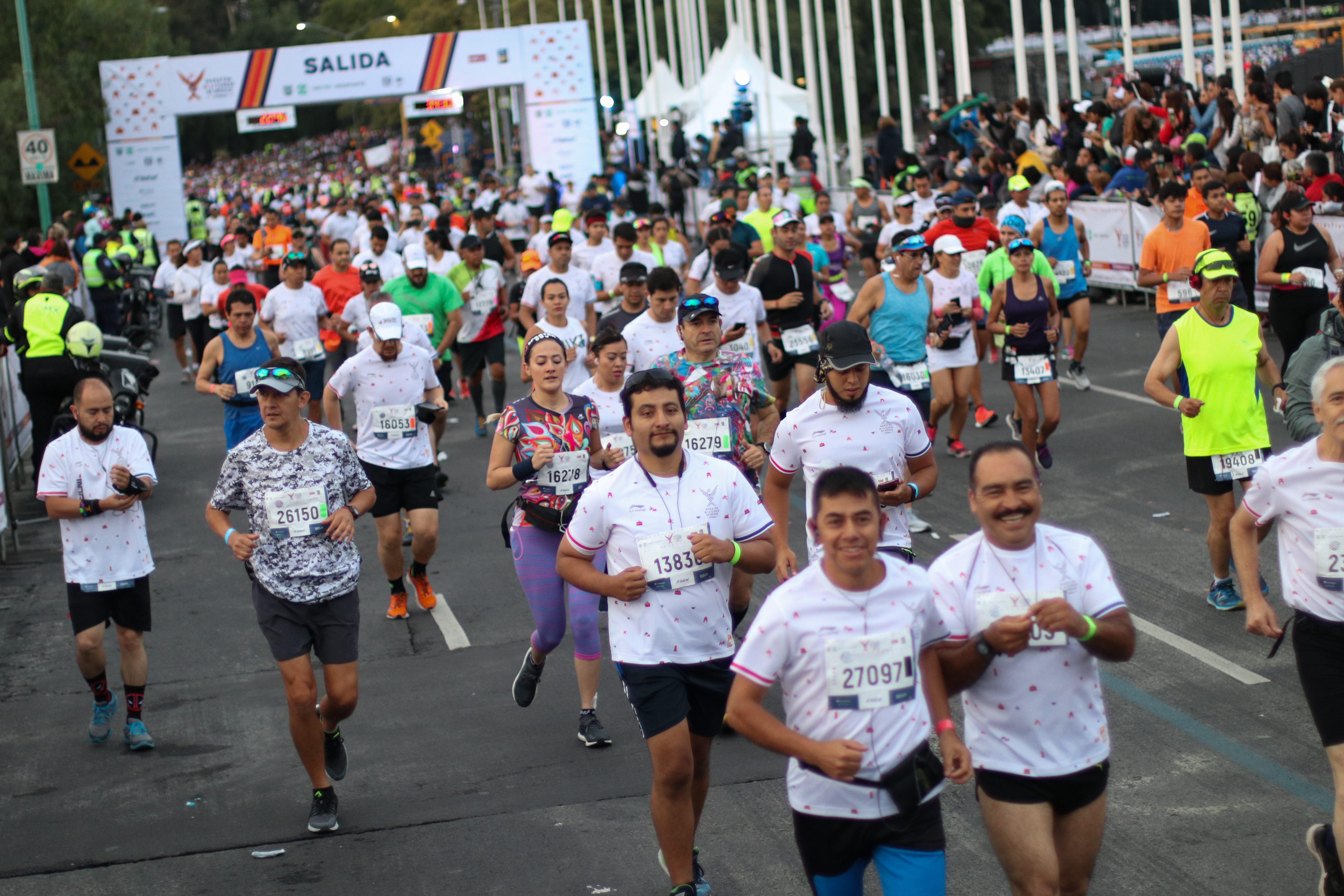 La prueba ha sido ganada por figuras como el keniano Simon Biwott, el mexicano Dionicio Cerón, ambos subcampeones mundiales, y los mexicanos Rodolfo Gómez y Benjamín Paredes, segundos en el mítico maratón de Nueva York (Foto: Cuartoscuro)