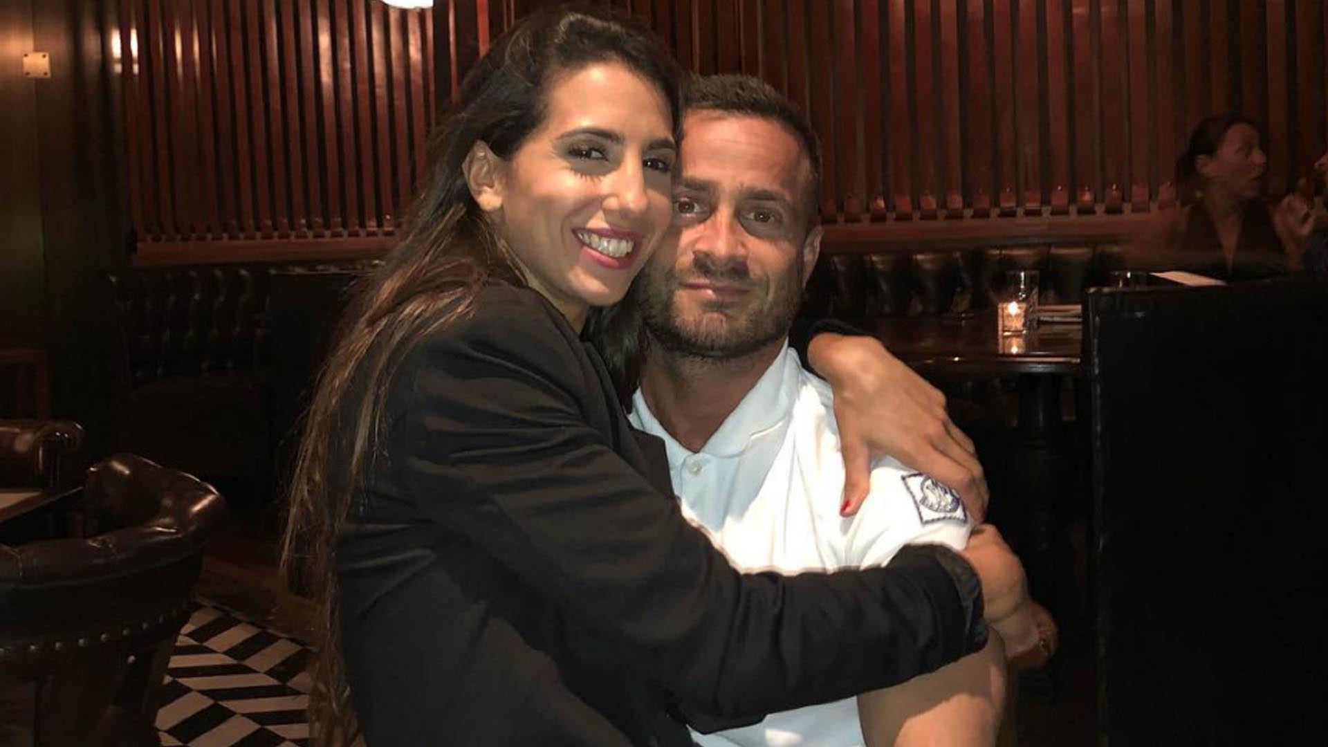 Cinthia Fernández y Martín Baclini se conocieron por un amigo en común