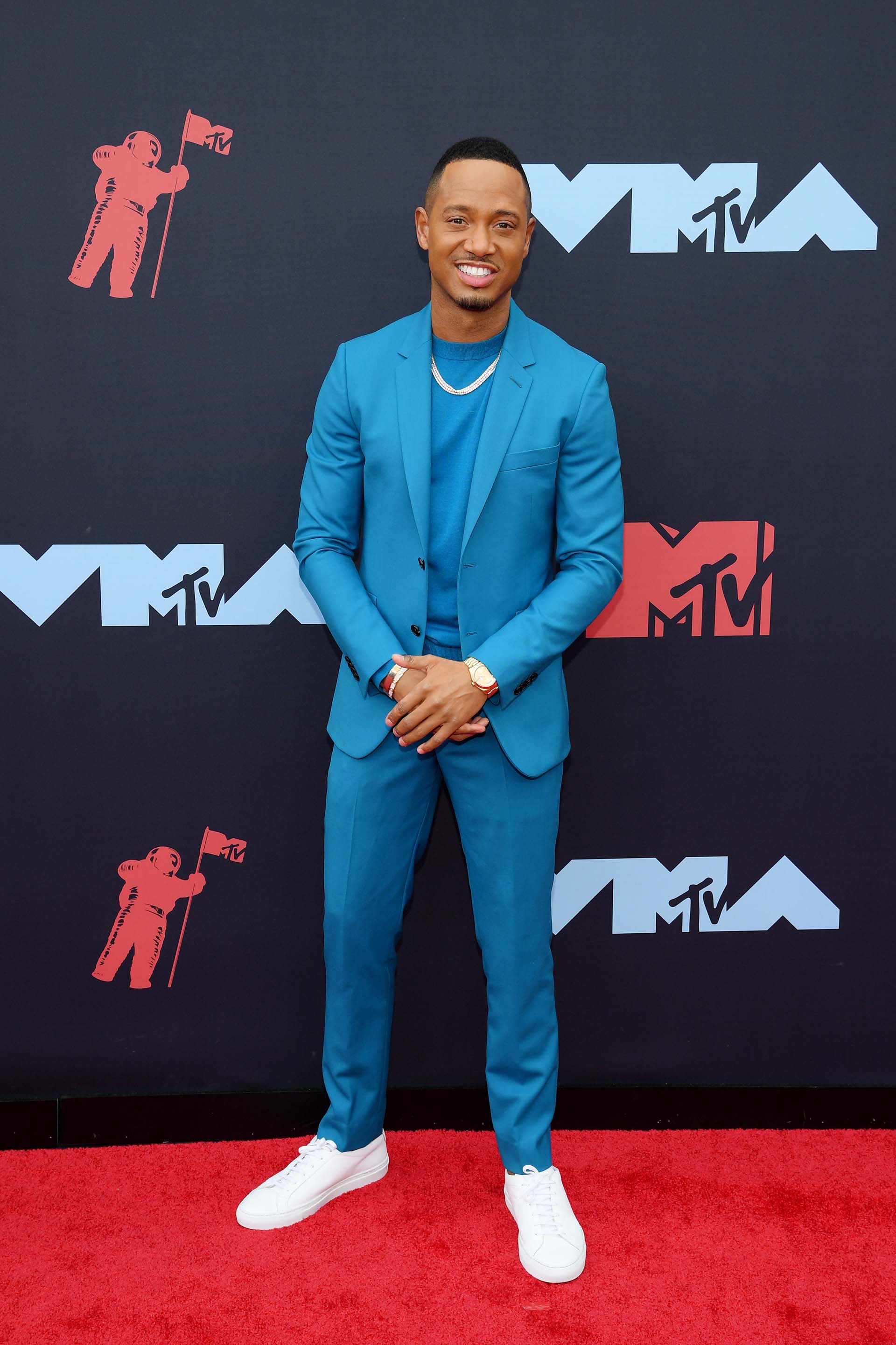 El actor, modelo y reportero de entretenimiento estadounidens Terrence J