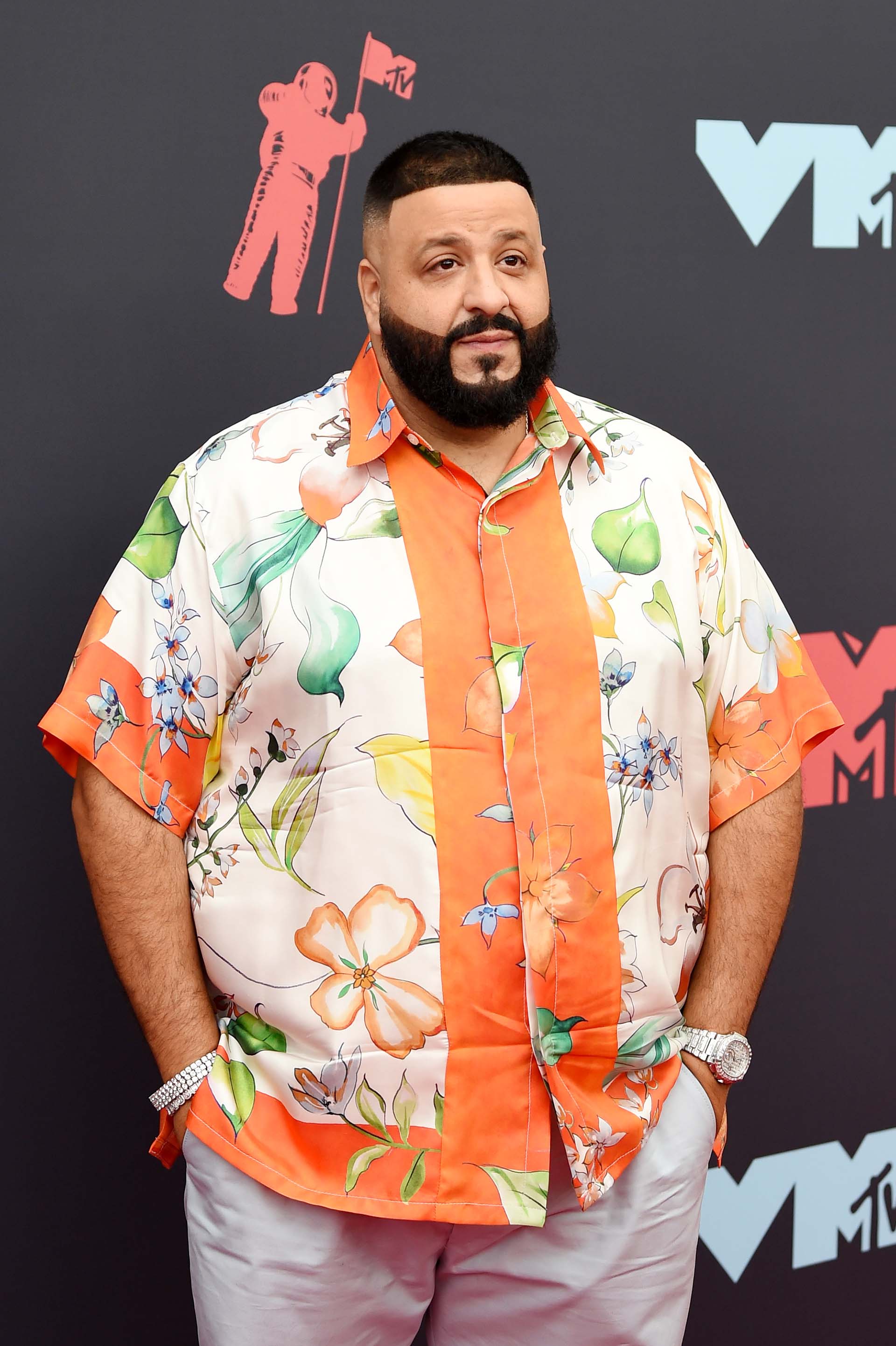 DJ y productor Khaled fue otro de los famosos que eligió un look informal para la premiación