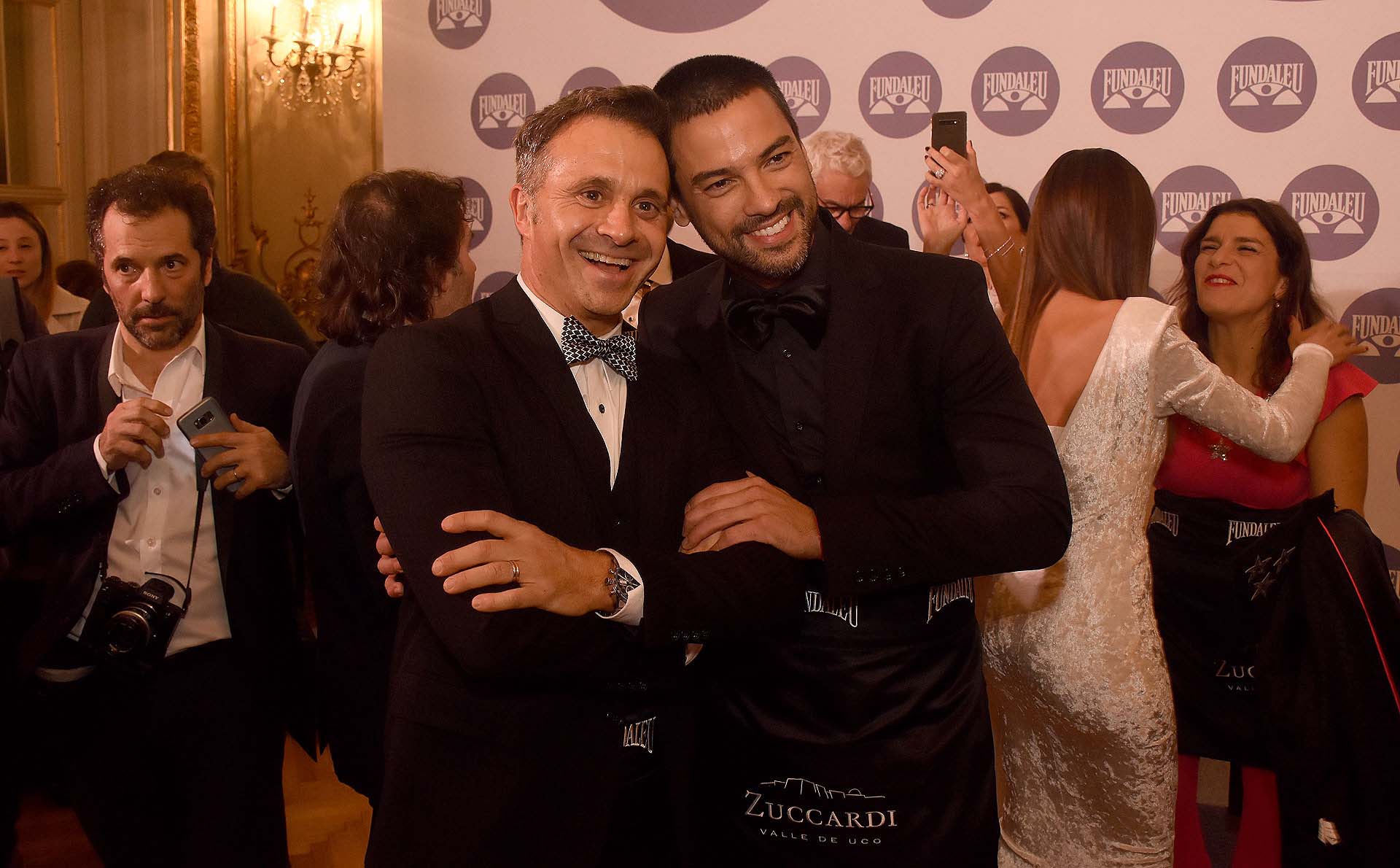 Sergio Lapegüe y Chino Leunis