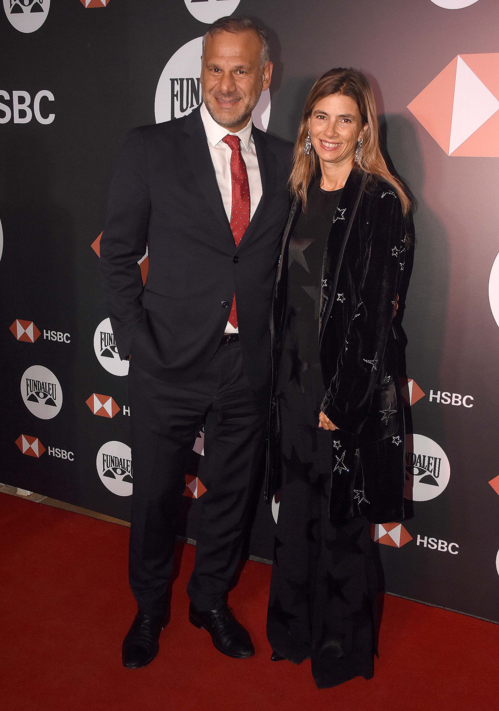 Luis Galli, CEO de Newsan, y su mujer Angie Reyser