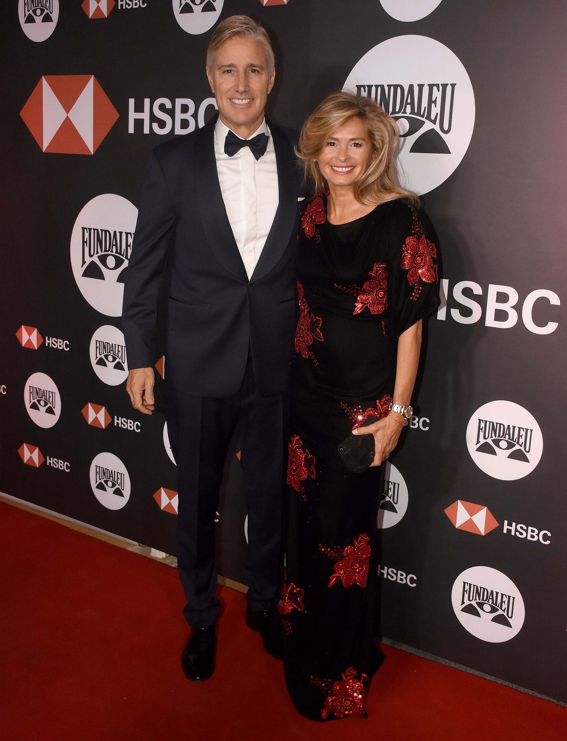El empresario Marcelo Figueiras y la senadora María Laura Leguizamón