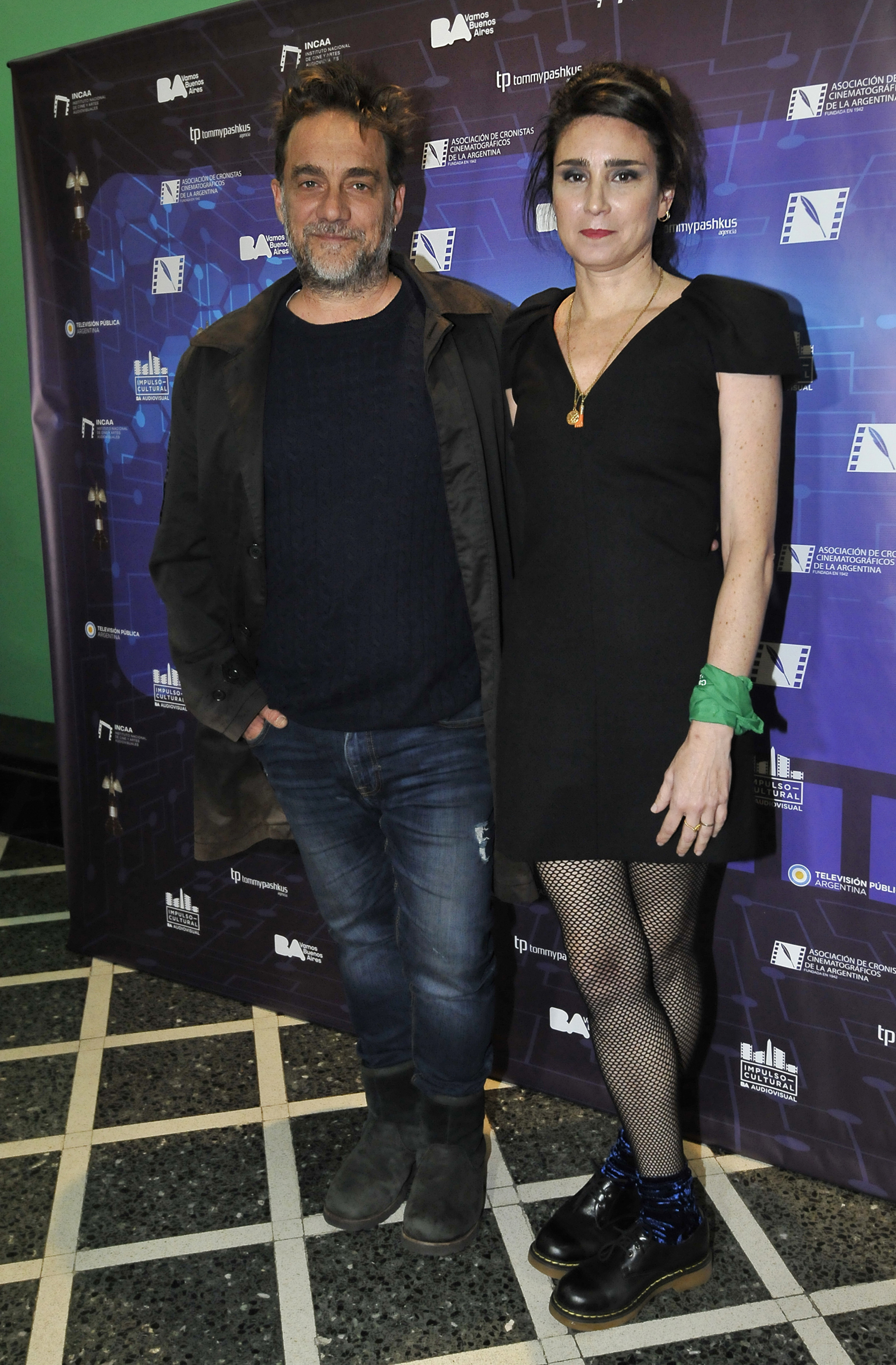 Vicentico y su mujer, Valeria Bertuccelli, la directora de “La reina de la soledad”