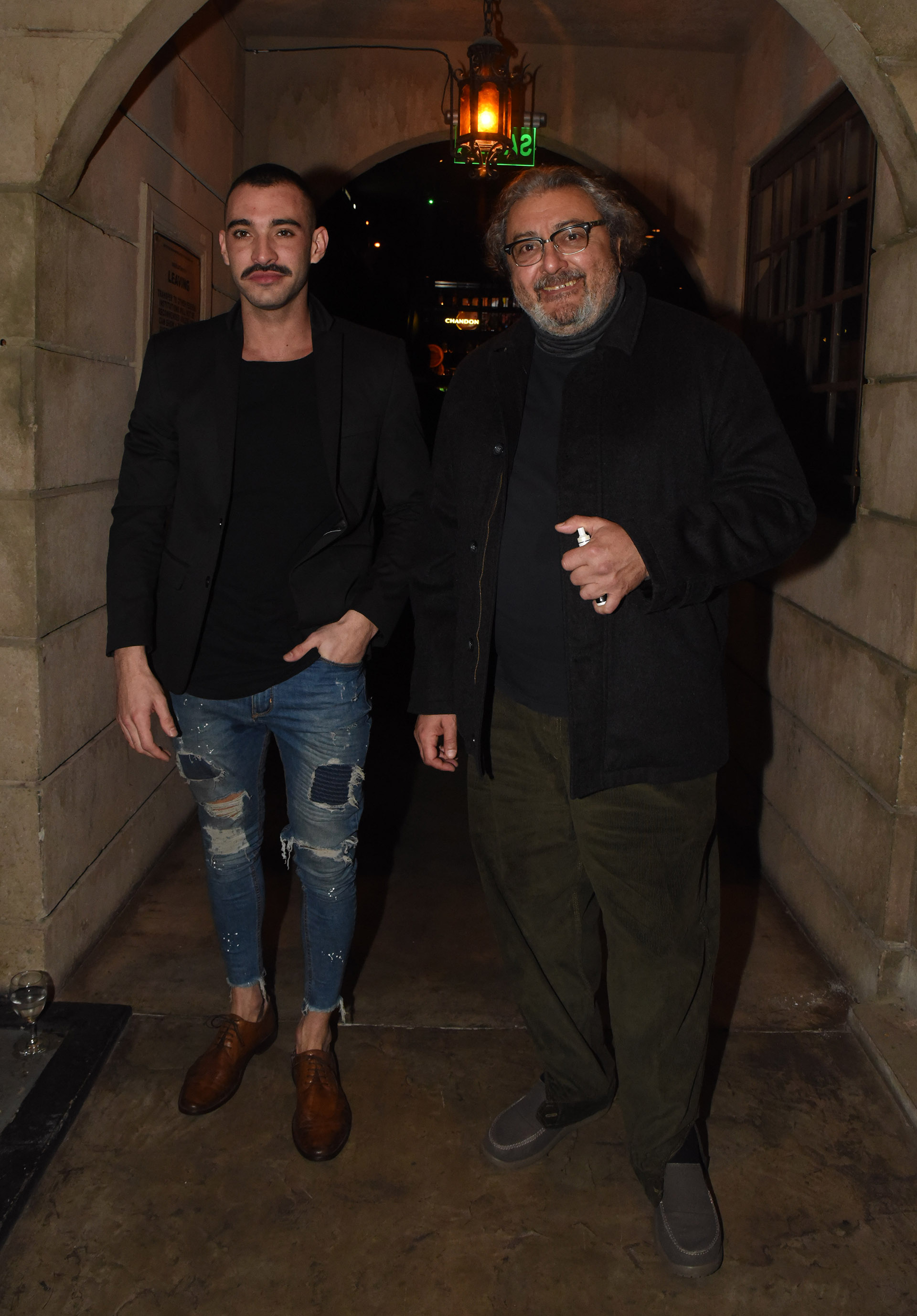Ignacio Sureda (Pantera) y Claudio Rissi (Mario Borges)