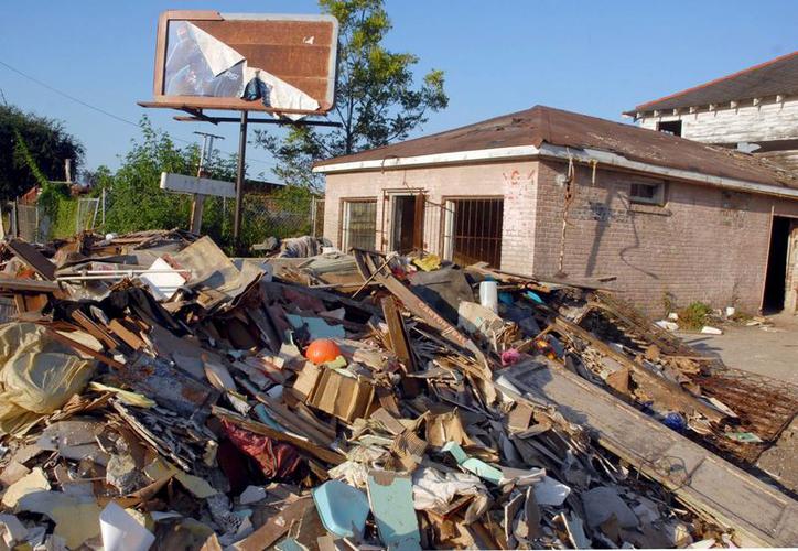Imagen de Nueva Orleans tras el paso del huracán Katrina en 2005 (Foto: EFE/Archivo)
