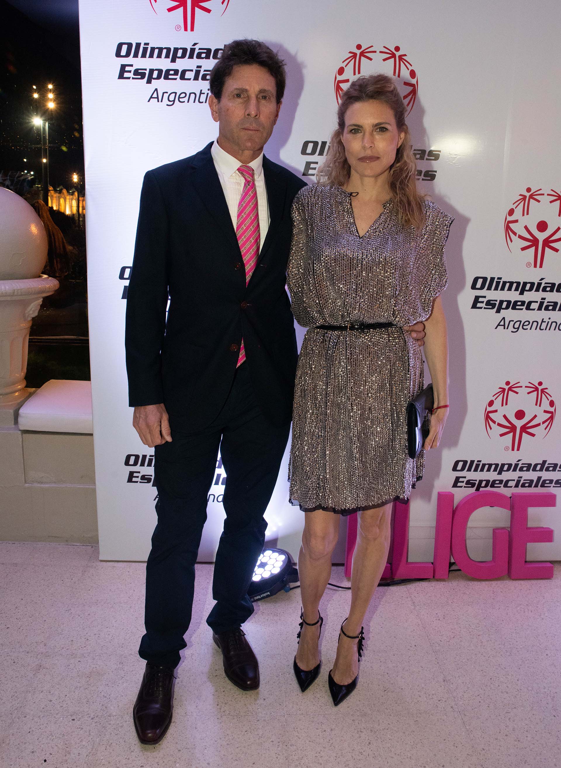 Julieta Kemble y su marido Justo Saavedra