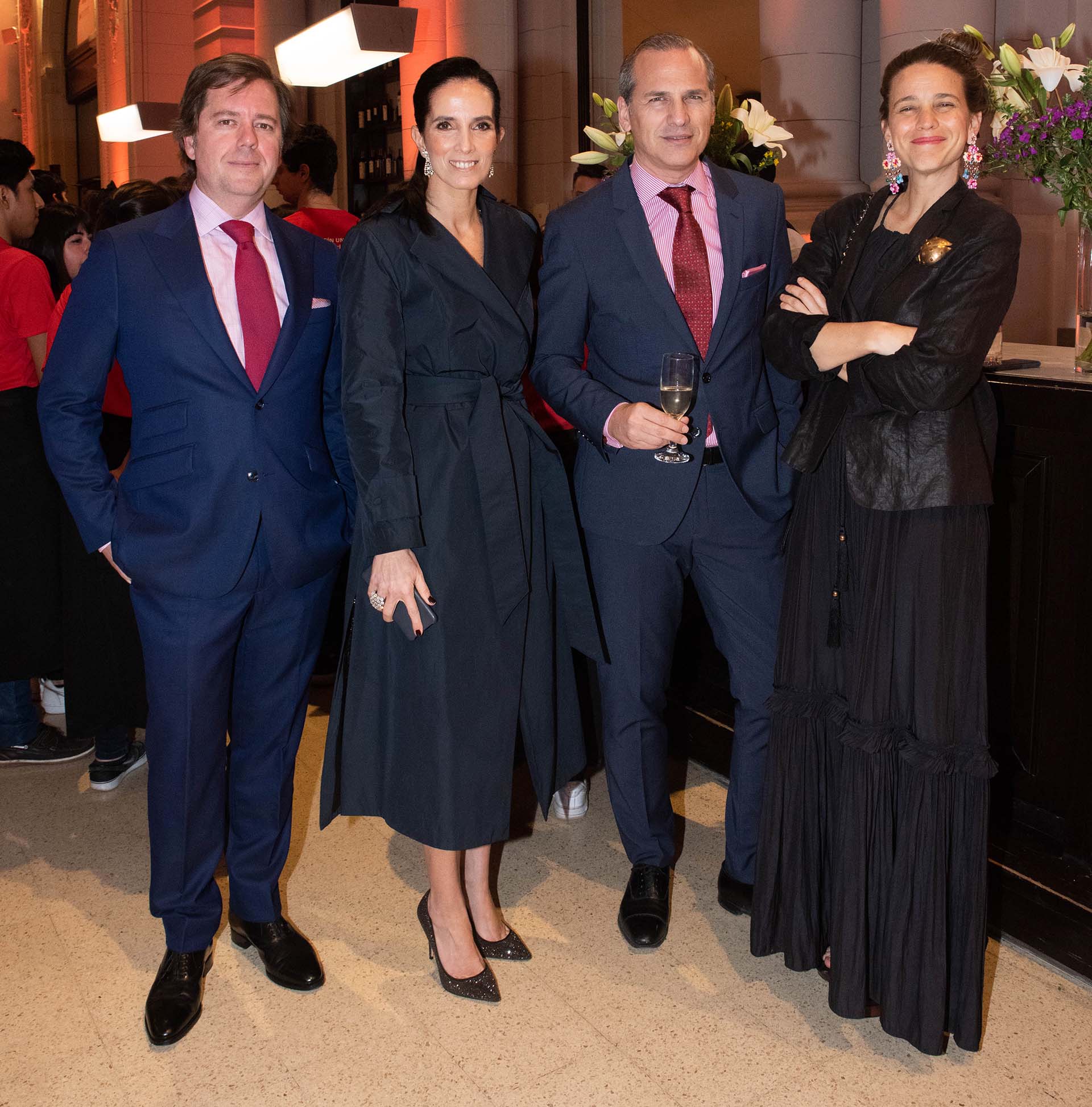 Leopoldo Montes, María victoria Diez, Javier Iturrioz y Celina Otero Monsegur