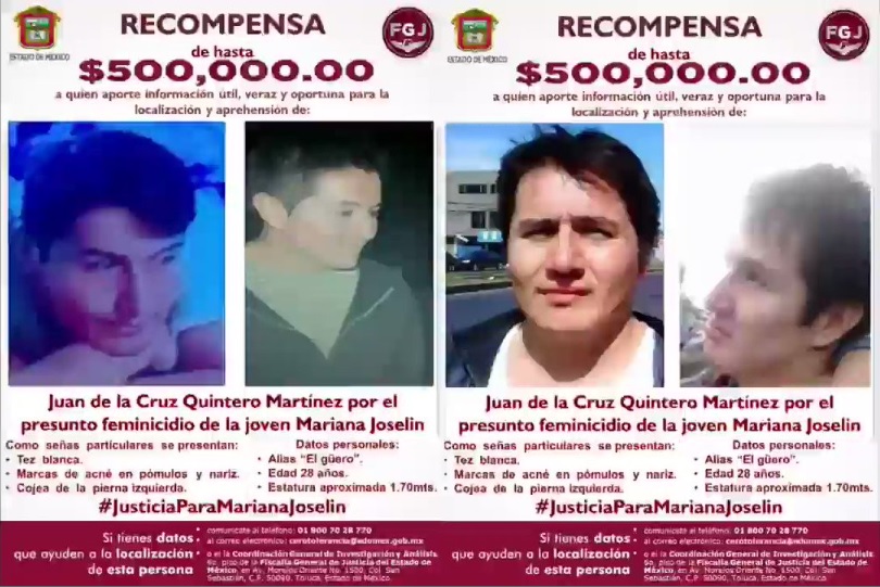 juan de la cruz asesino mariana joselin ecatepec feminicidio