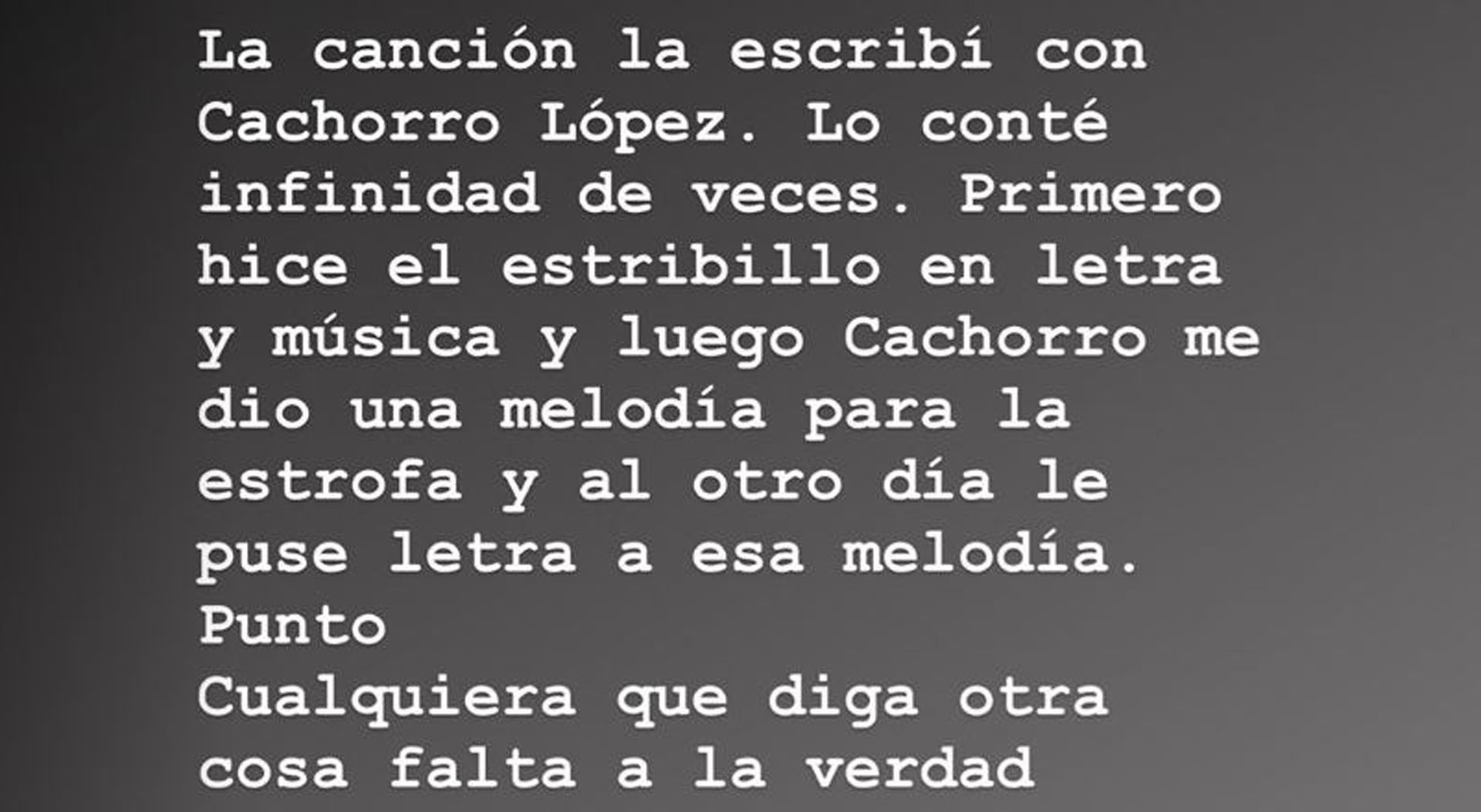 El cantante rosarino contó cómo le dio vida al tema “Color Esperanza” (Foto: Instagram)