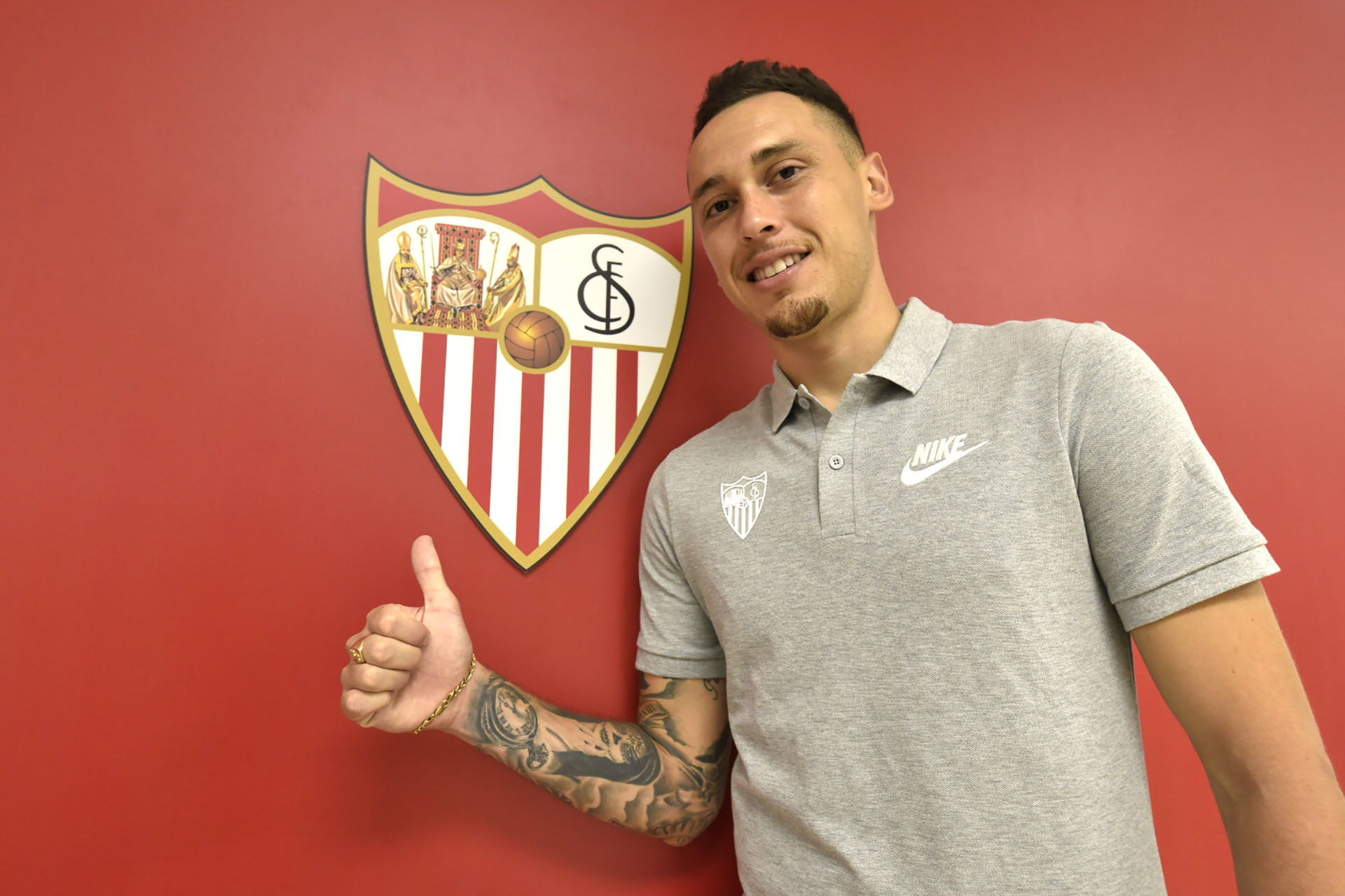 Lucas Ocampos, del Olympique de Marsella al Sevilla: el elenco español abonó 18 millones de euros por la ficha del mediocampista surgido de River de 24 años