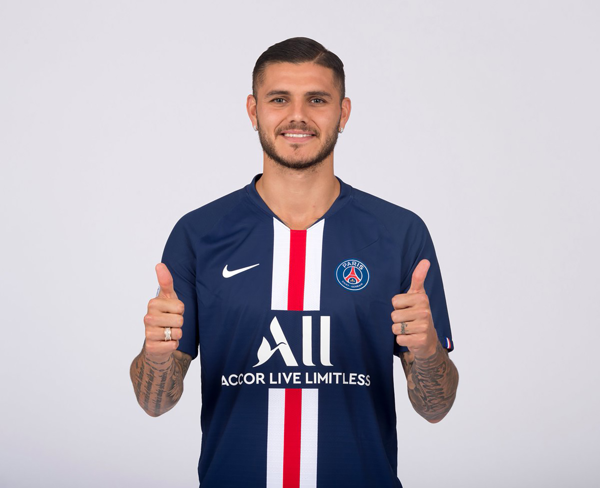 Mauro Icardi, del Inter al PSG: el delantero de 26 años pasó a préstamo por un año y con una opción de compra de 70 millones de euros