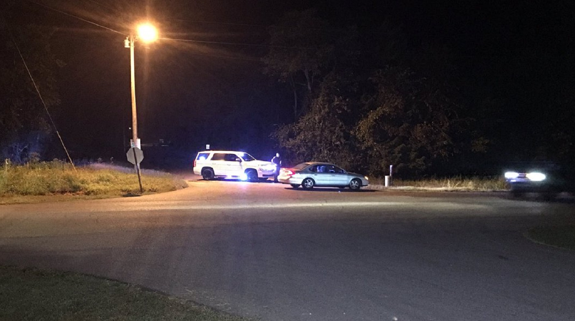 La calle fue cerrada por la policía (@reportereric)