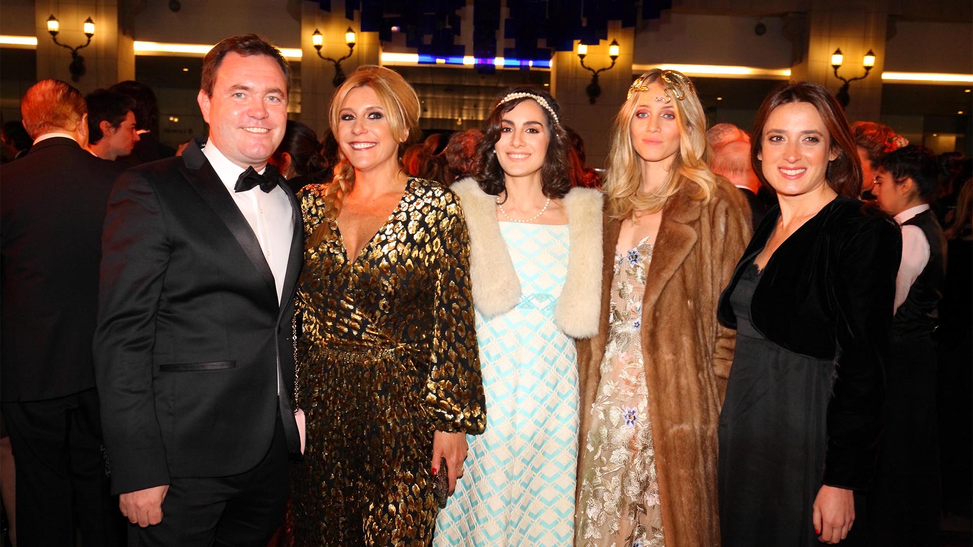 Matías Martins, Amalia Amoedo, Sofía Pinto, Sophia Blaquier y Magdalena Grüneisen