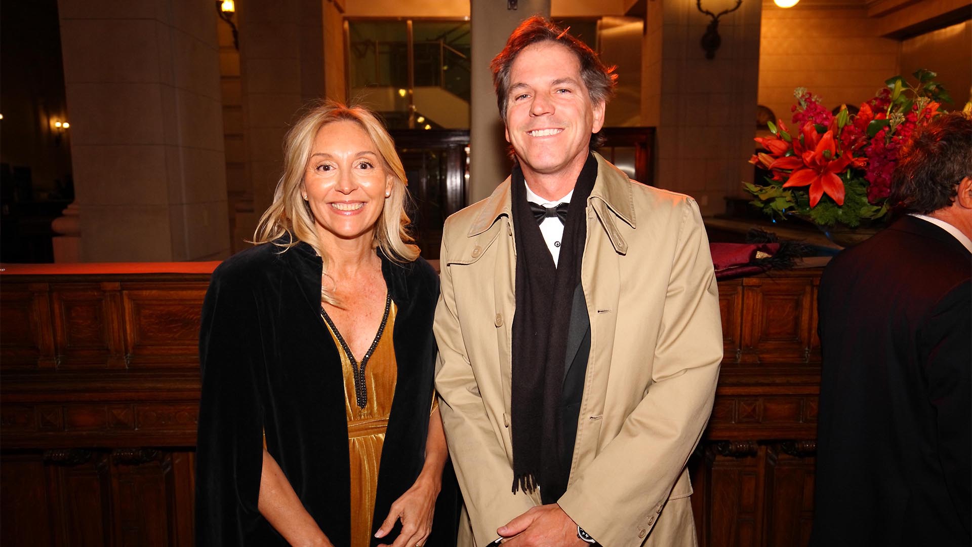 Daniela Marcuzzi de Saguier y Alec Oxenford
