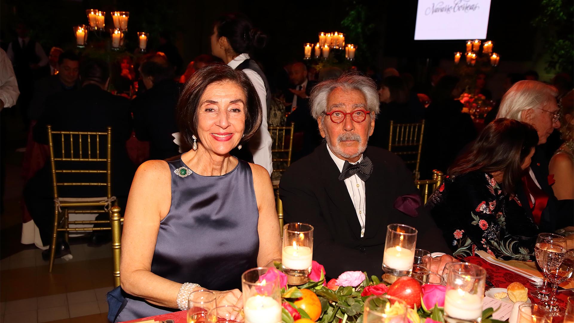 Cristina Carlisle y Alberto Churba