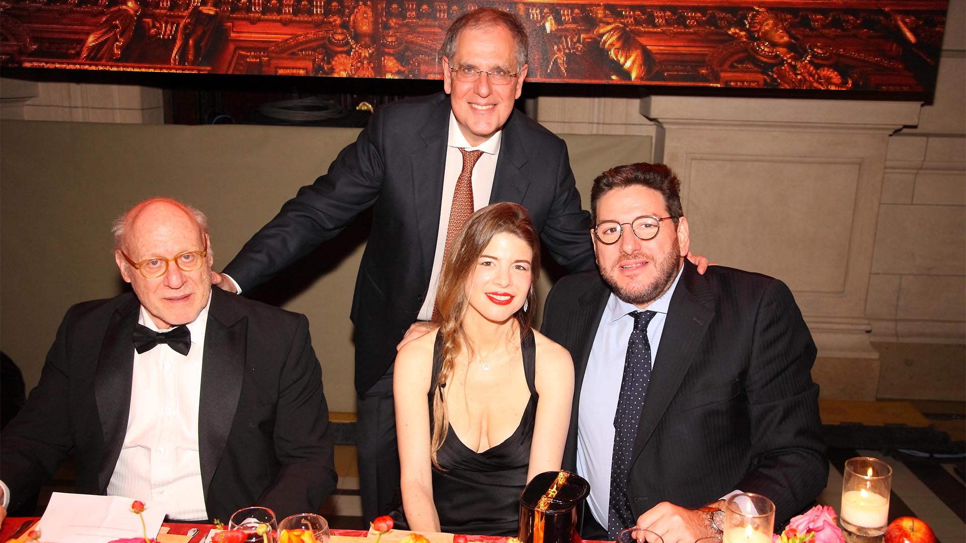 Julio César Crivelli, Matteo Goretti, Pablo Avelutto y Carolina Azzi