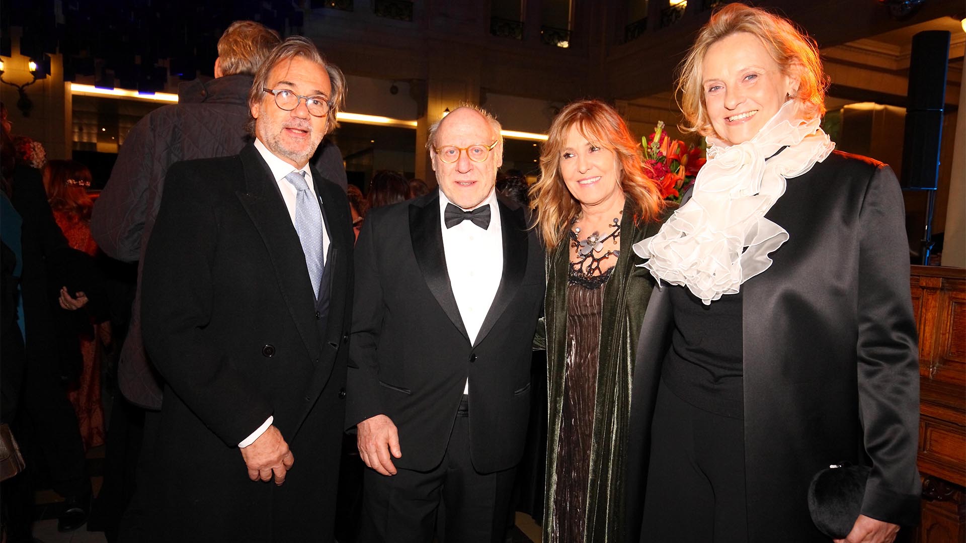 Johnny Casal, Julio César Crivelli, Ana Bustamante y Adela Casal