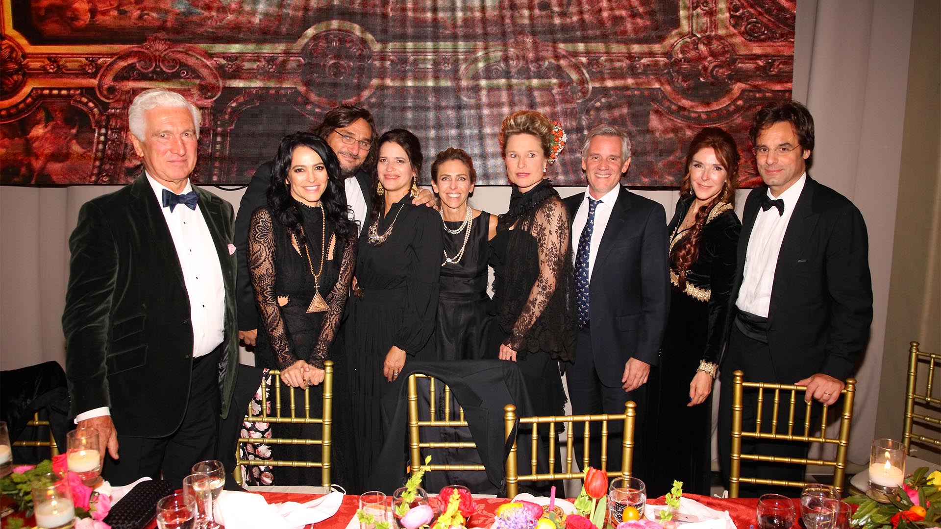 Alex Reynal, Cindy Cohen, Martín y Mijel Kweler, Mariana Bagó, Silke Reynal, Juan Pablo Bagó, Pat Vergez y Lodovico Rocca