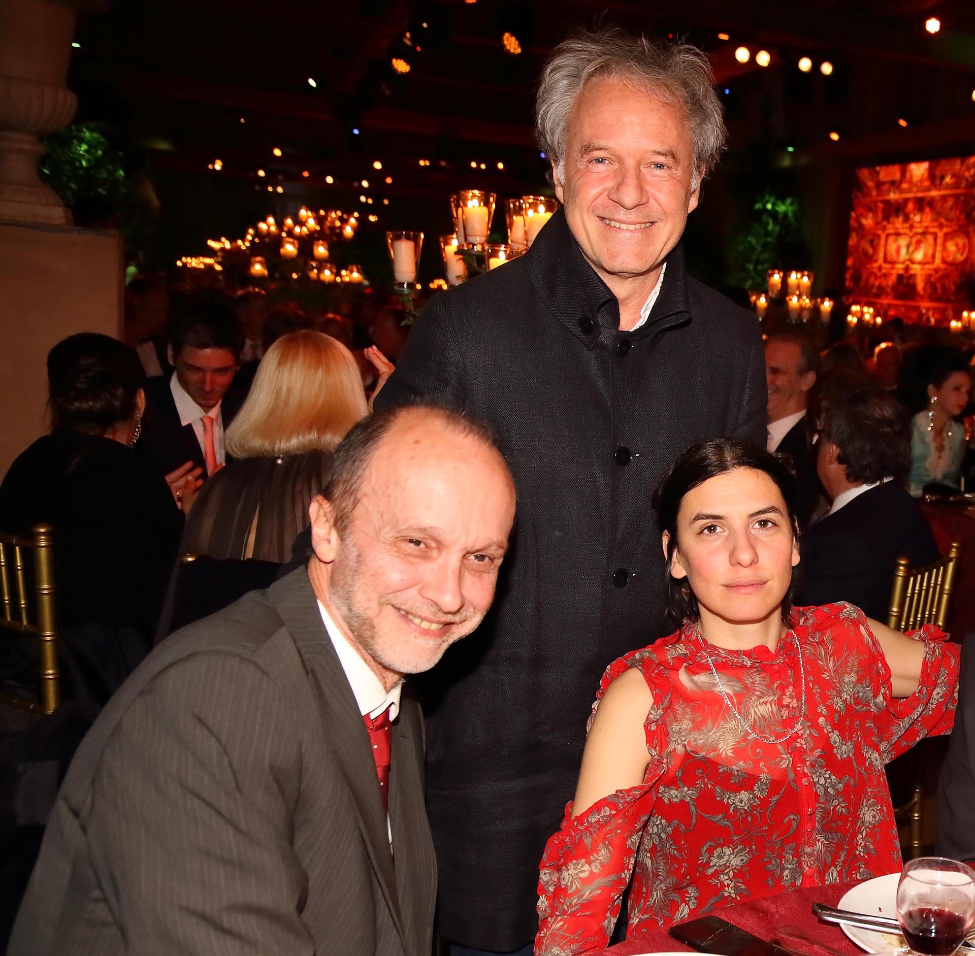 Pablo Siquier, Gimena Macri y Gabriel Guilligan