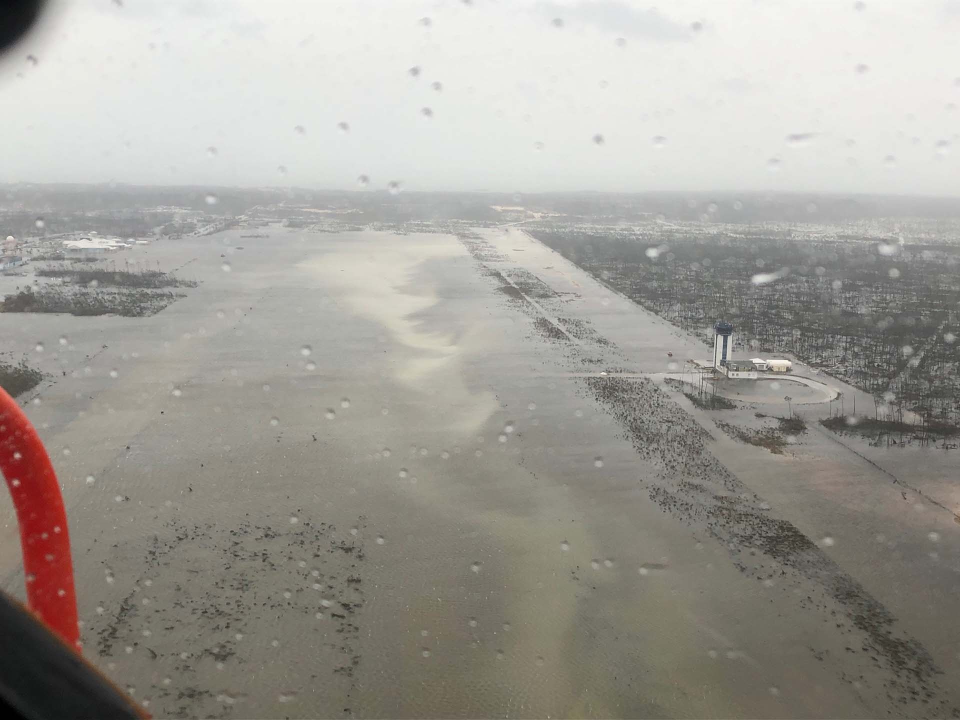 Una vista aérea de las inundaciones (Reuters)