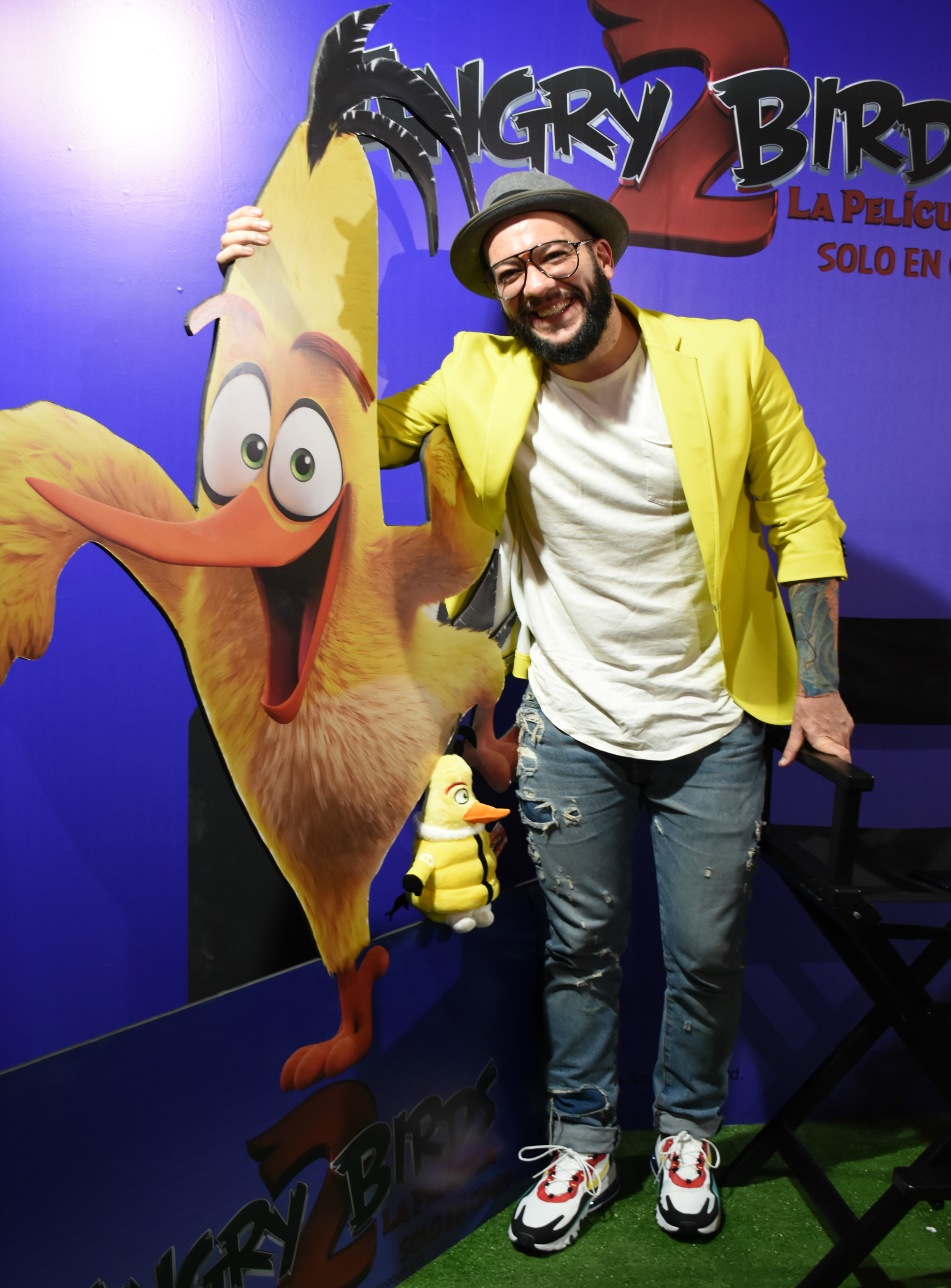 El presentador se identifica mucho con el personaje