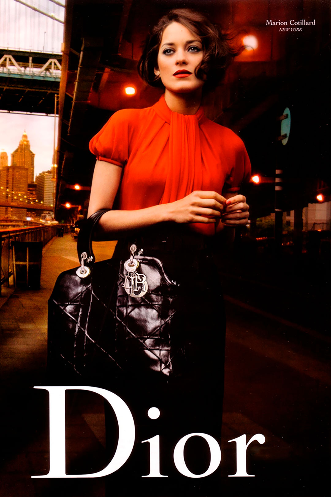 La actriz Marion Cotillard, una de las favoritas de la firma francesa Dior, protagonizó la imagen de la maison para Miss Dior, tras haber ganado el Oscar por el filme “La vie en rose”