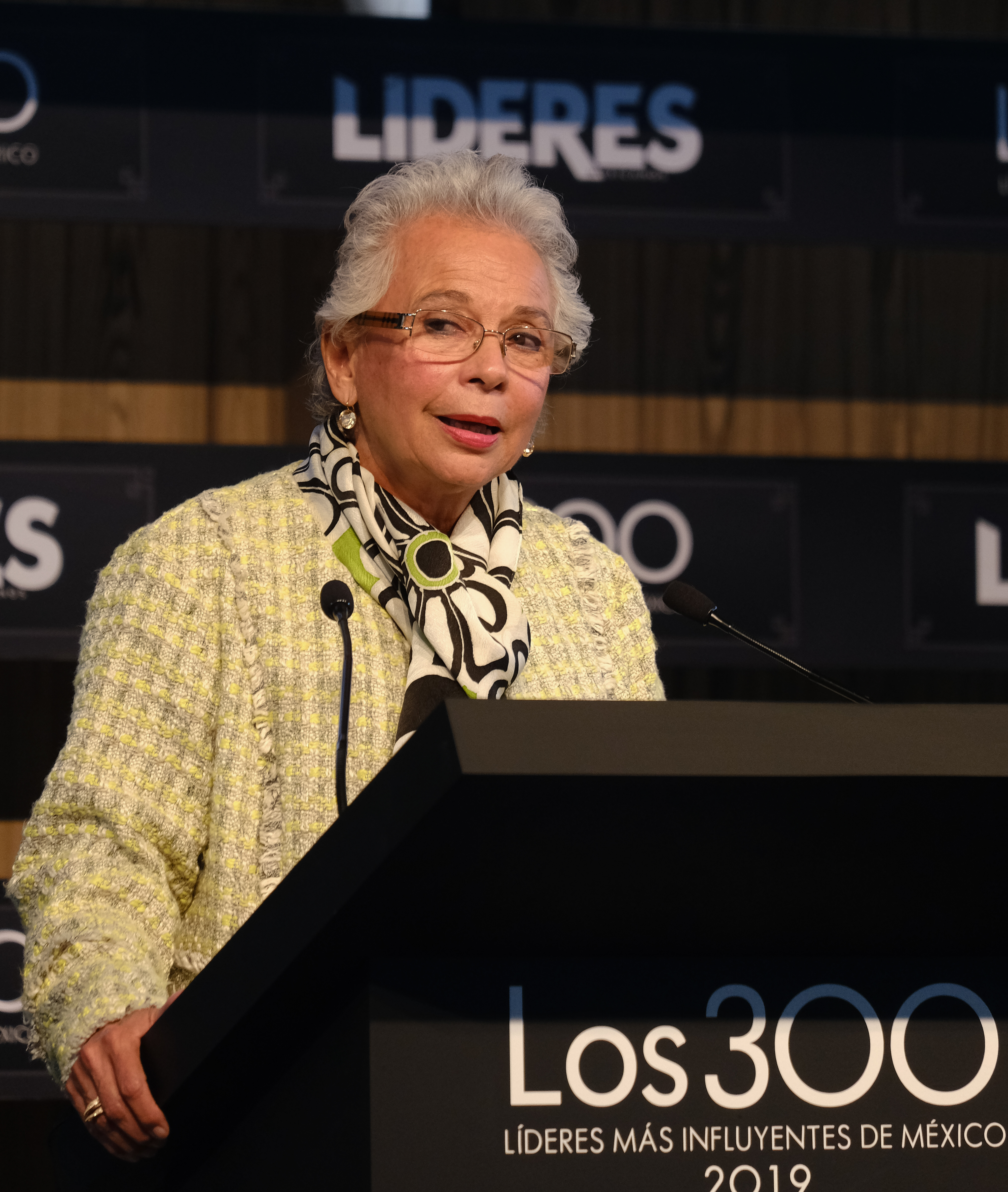 Olga Sánchez Cordero, secretaria de Gobernación