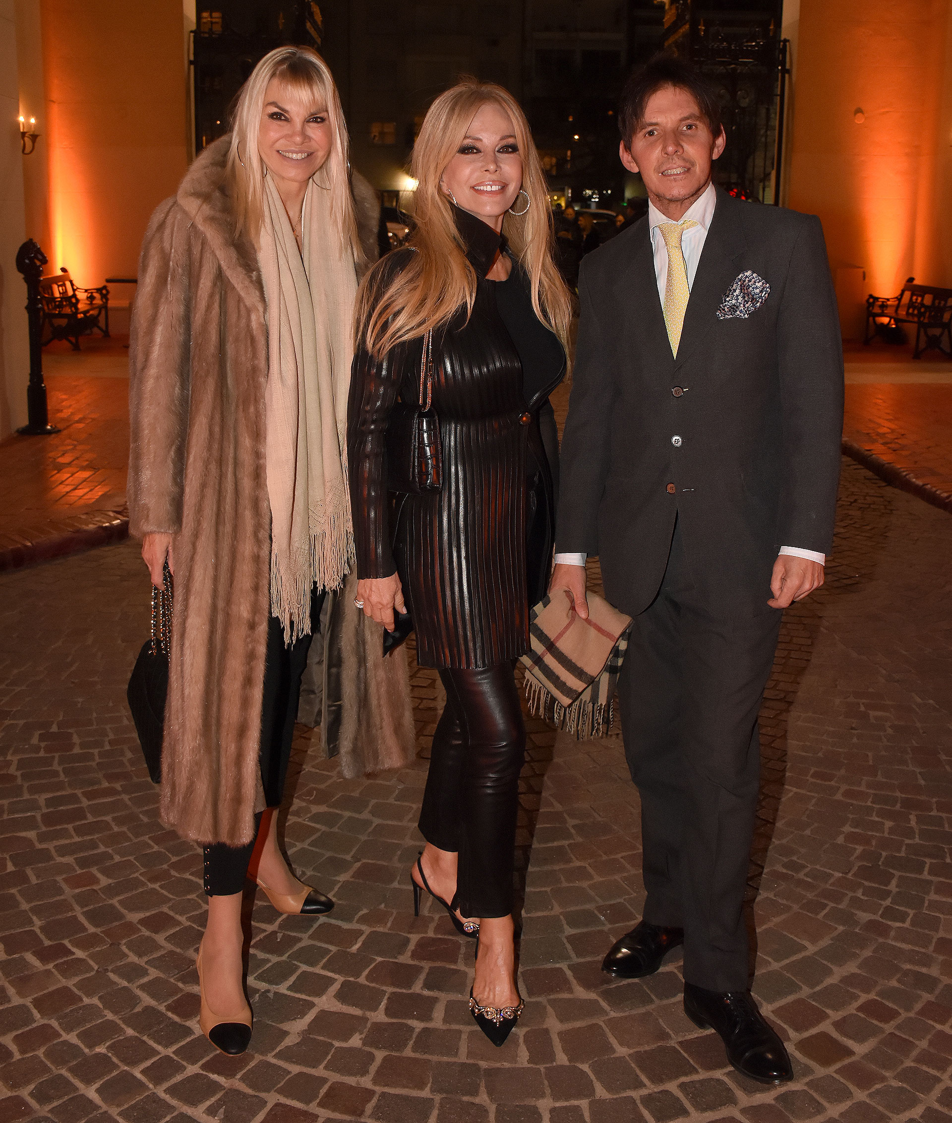 Delfina Frers, Graciela Alfano y Gerard Confalonieri