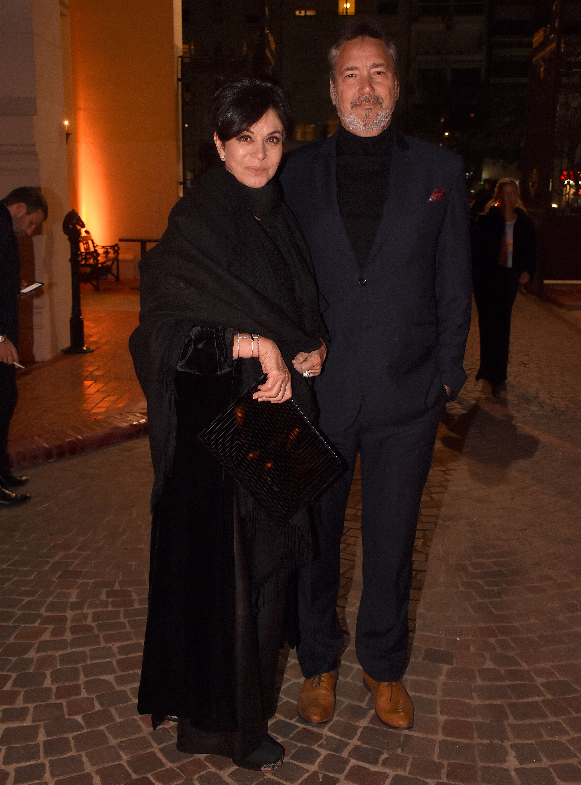 Mónica Gutiérrez y su pareja, el arquitecto Alejandro Fabián Gawianski