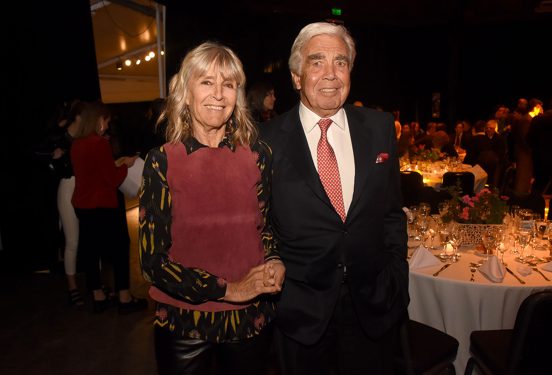 Germán Frers y la arquitecta Luisa Miguens