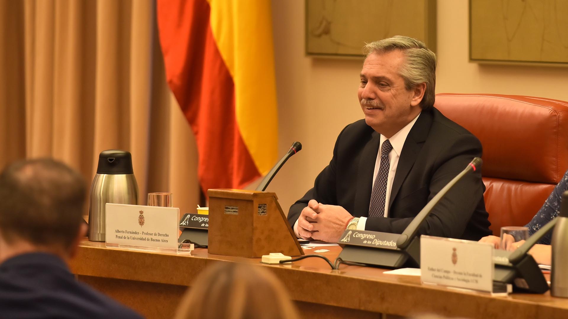 El candidato del Frente de Todos dijo que se comunicó con el Embajador de Estados Unidos (Alejandro Rios)