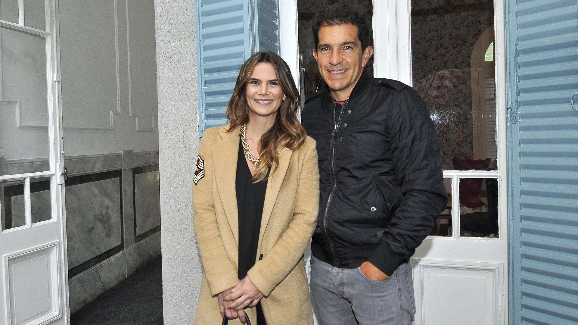 Amalia Granata y su pareja, Leo Squarzon
