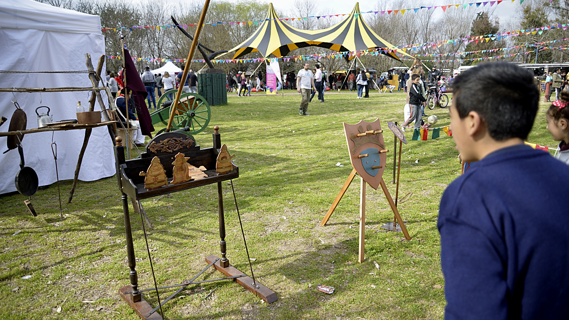 Varias actividades se dieron lugar y hasta hubo una feria de libro infantil. Contaron a Infobae que todos los libros se vendieron