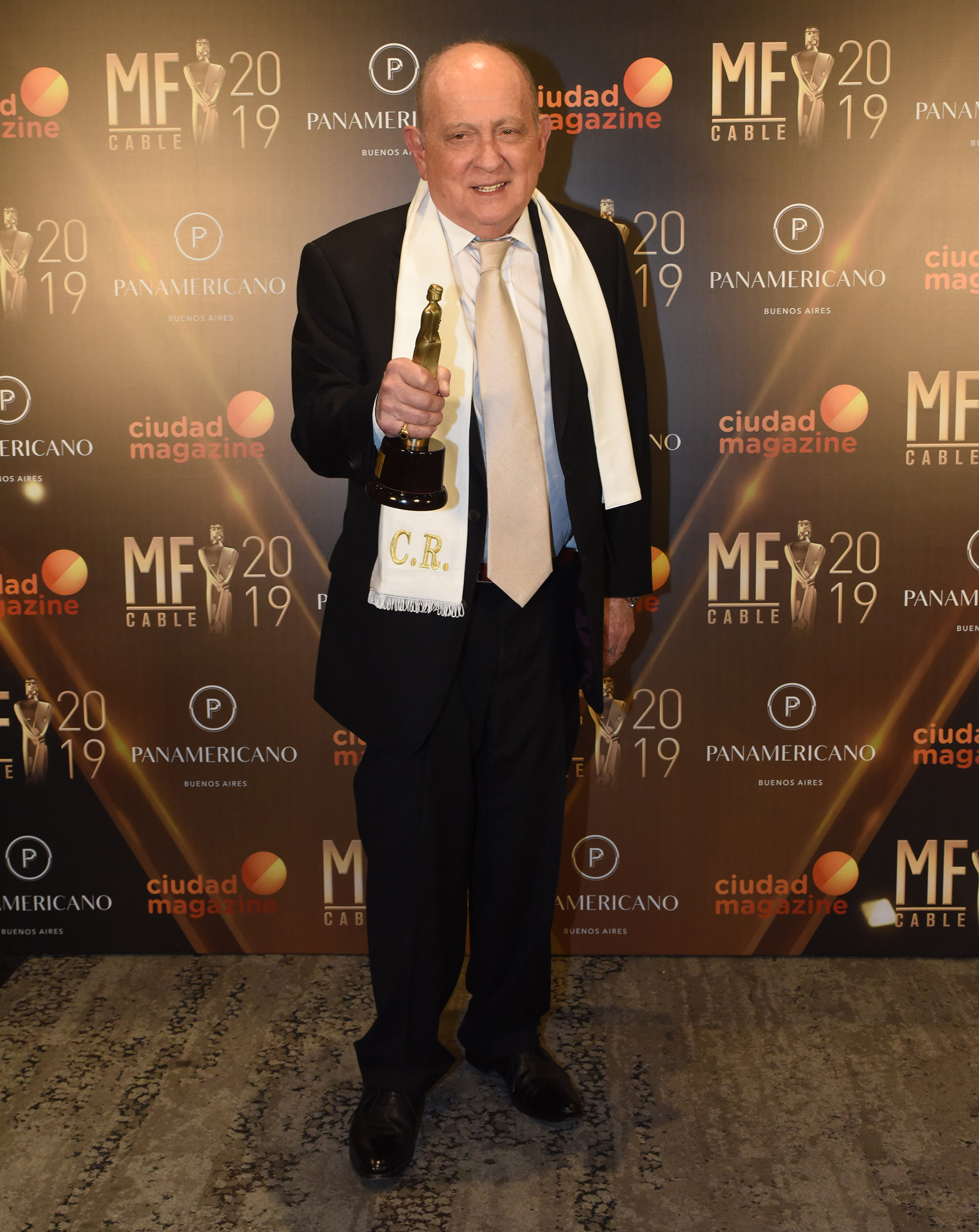 Chiche Gelblung ganó una estatuilla por el mejor noticiero, “Chiche 2018”
