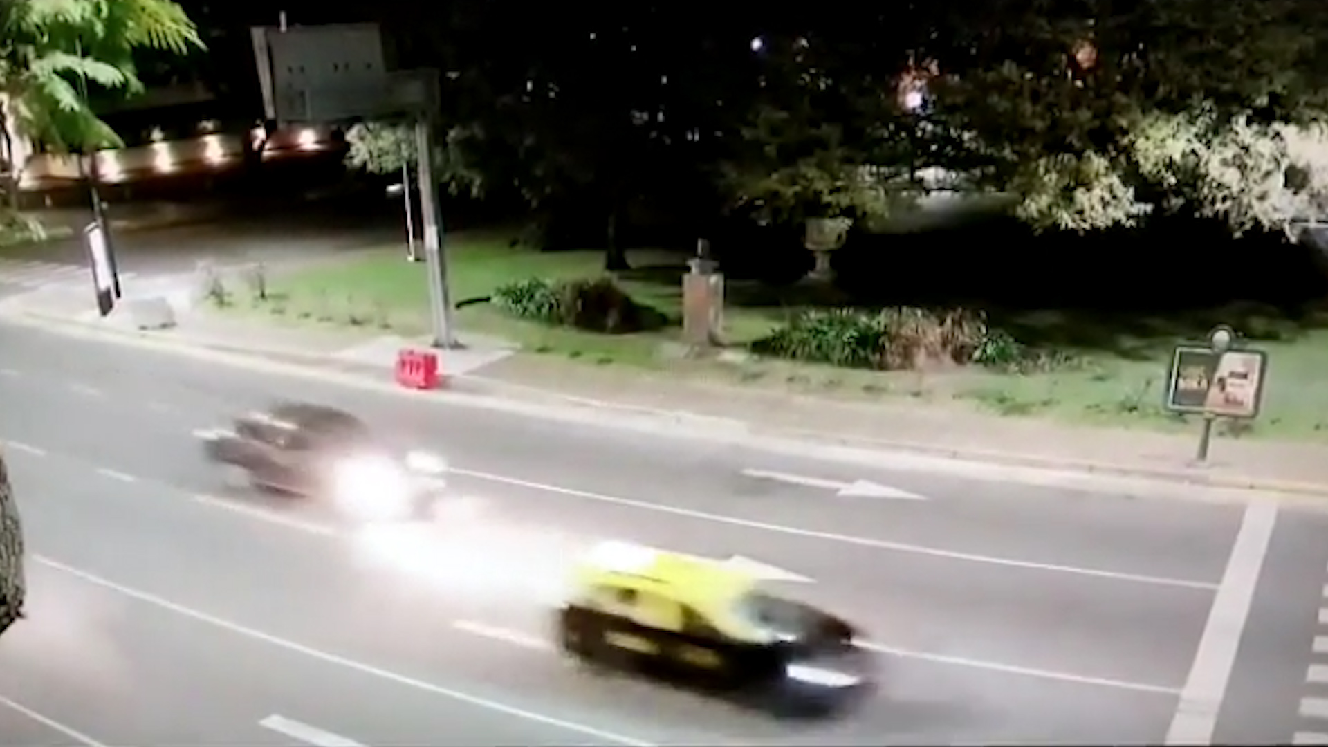 Video: así se escapó Eugenio Veppo después de atropellar a los dos agentes de tránsito - Infobae