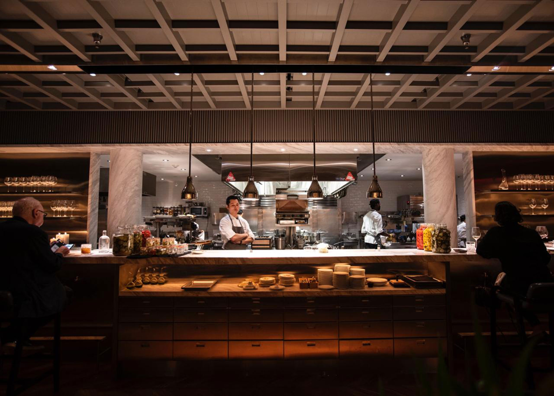 La gran cocina que tienen en Nueva York los creadores de Mishiguene