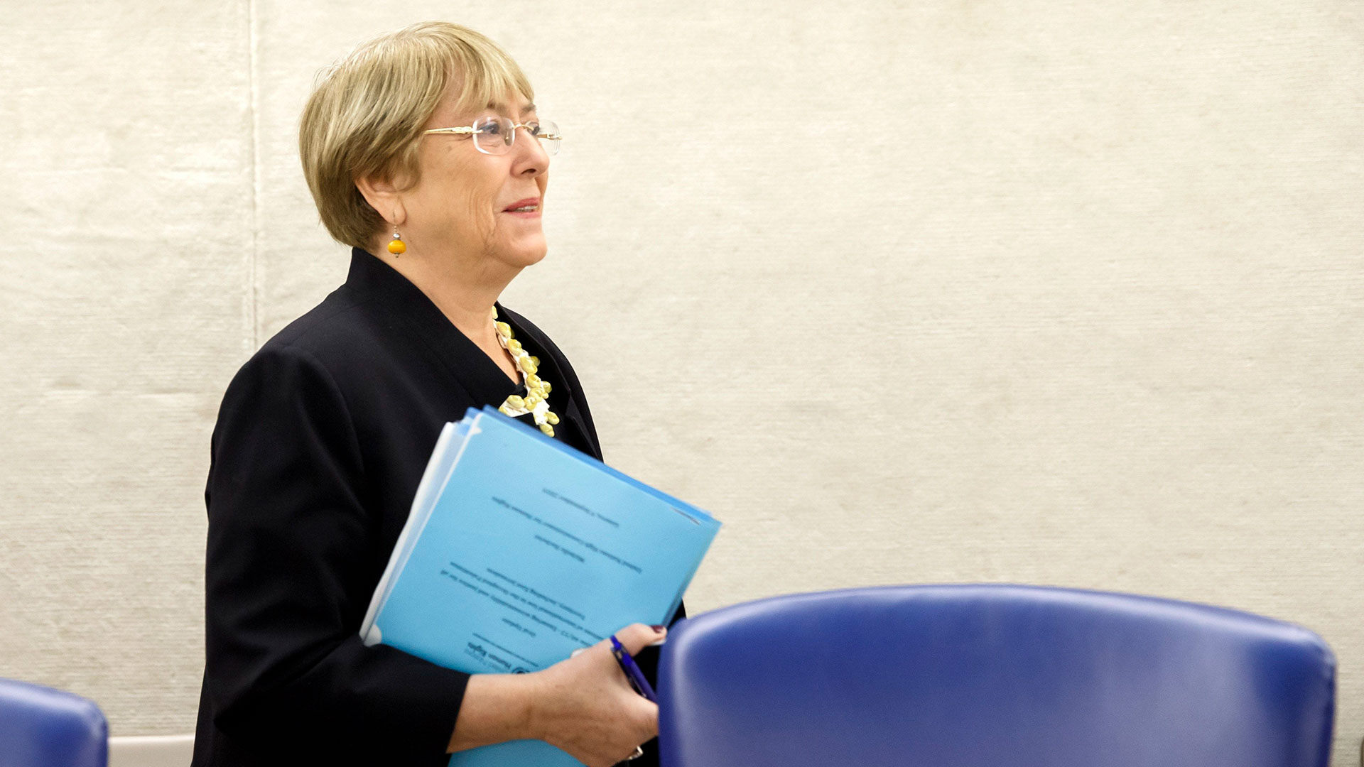 Michelle Bachelet ante la ONU (EFE)